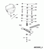 Wolf-Garten Esprit 46 BA 4603000 Serie A (2005) Ersatzteile Messer, Messeraufnahme, Motor