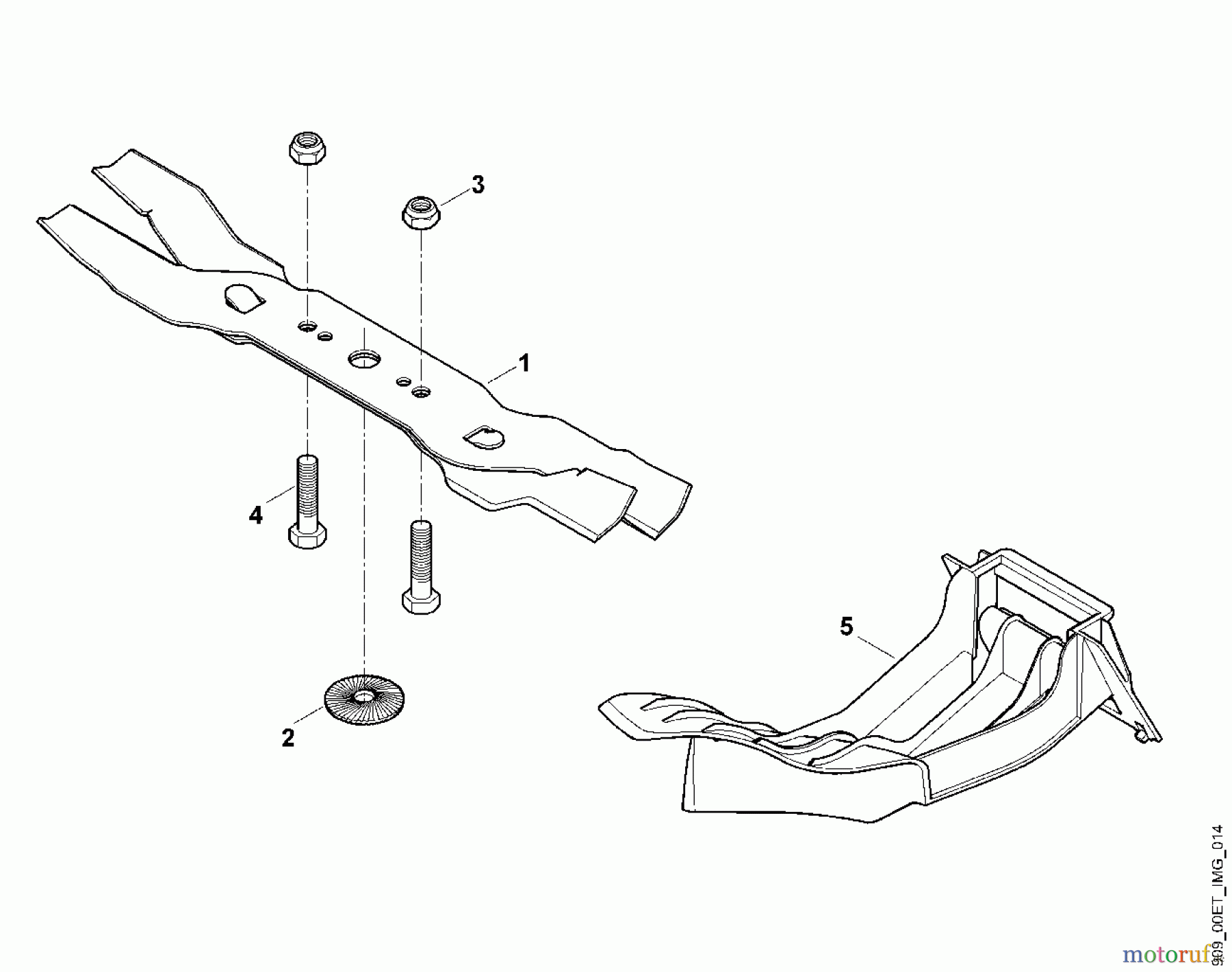  Viking Rasenmäher Zubehör Rasenmäher Kit 650 A - Mulch Kit