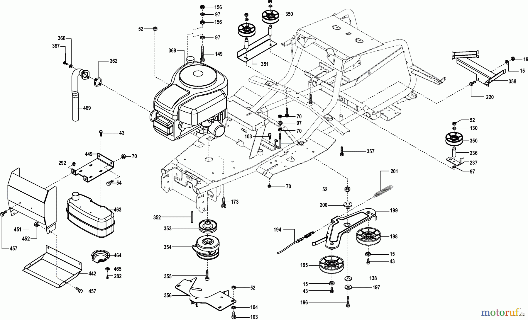  Dolmar Rasentraktoren TM-102.13 TM-102.13 (2004) 5  MOTOR