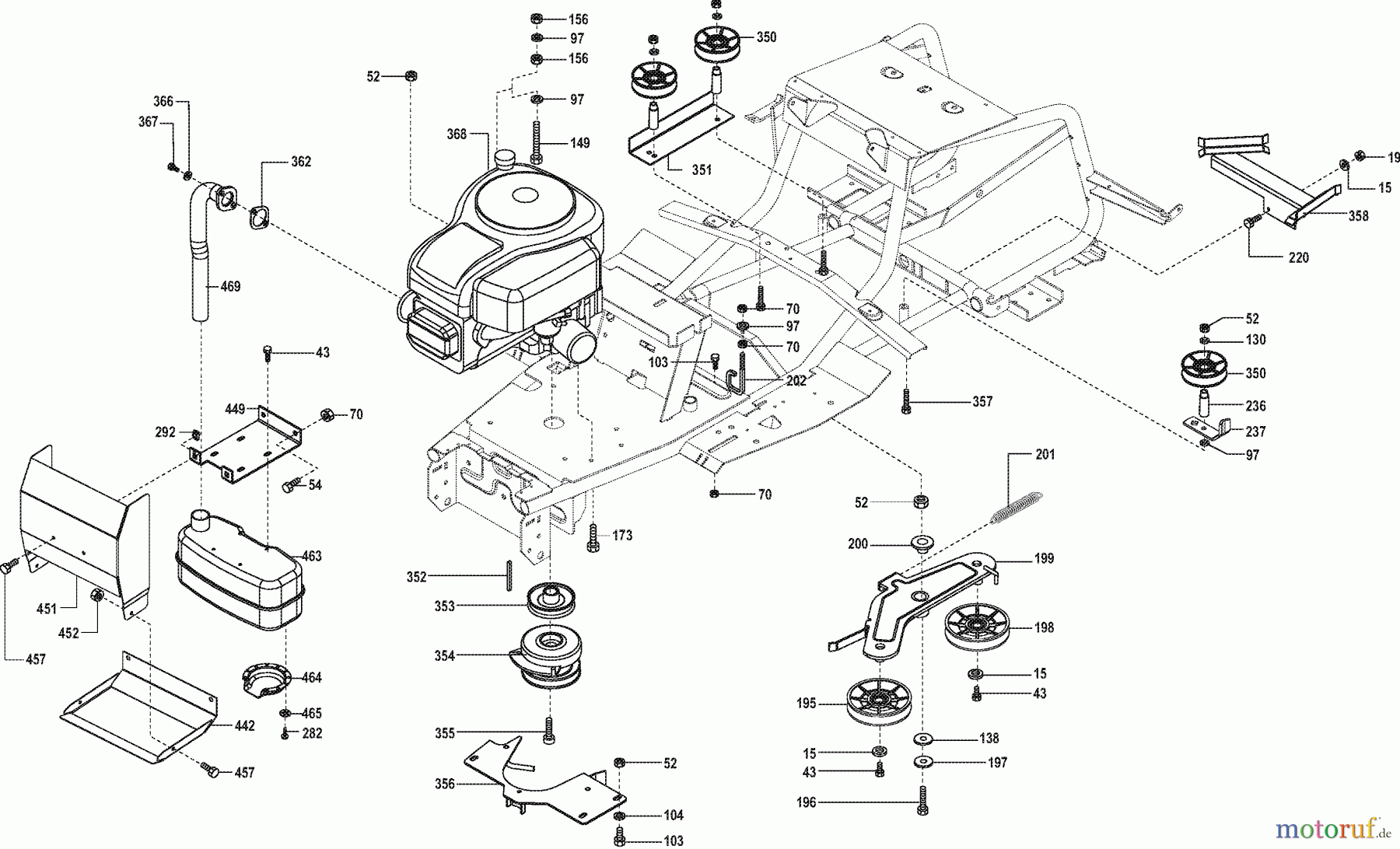  Dolmar Rasentraktoren TM-102.13 TM-102.13 (2005) 5  MOTOR