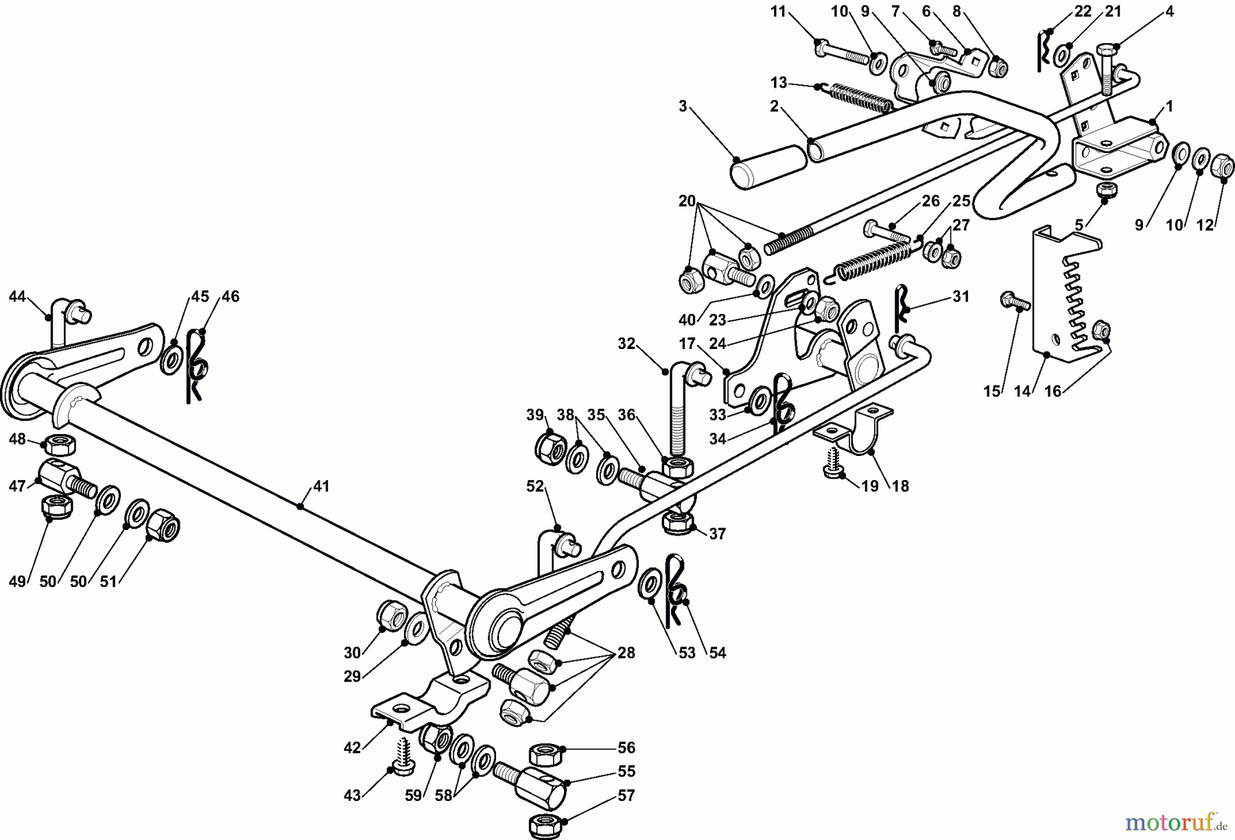  Dolmar Rasentraktoren TM9214 TM9214 (2015-2017) 7  SCHNEIDWERKZEUG AUFHEBESATZ