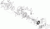 Dolmar Benzin 2-Takt MS4011U Ersatzteile 2  Kupplung, Polrad, Anwerfvorrichtung