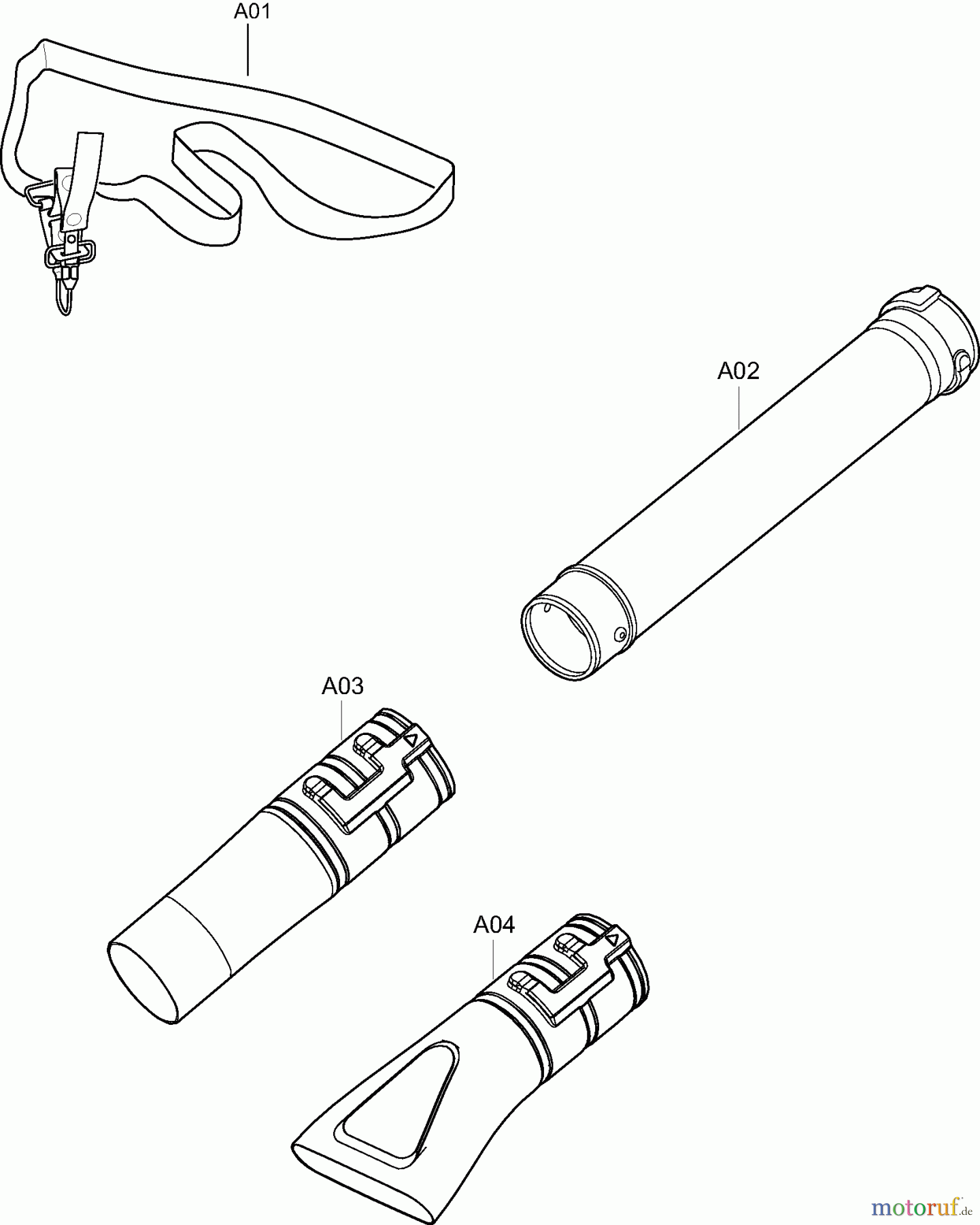  Dolmar Blasgeräte Akku AG3750 2  Zubehör