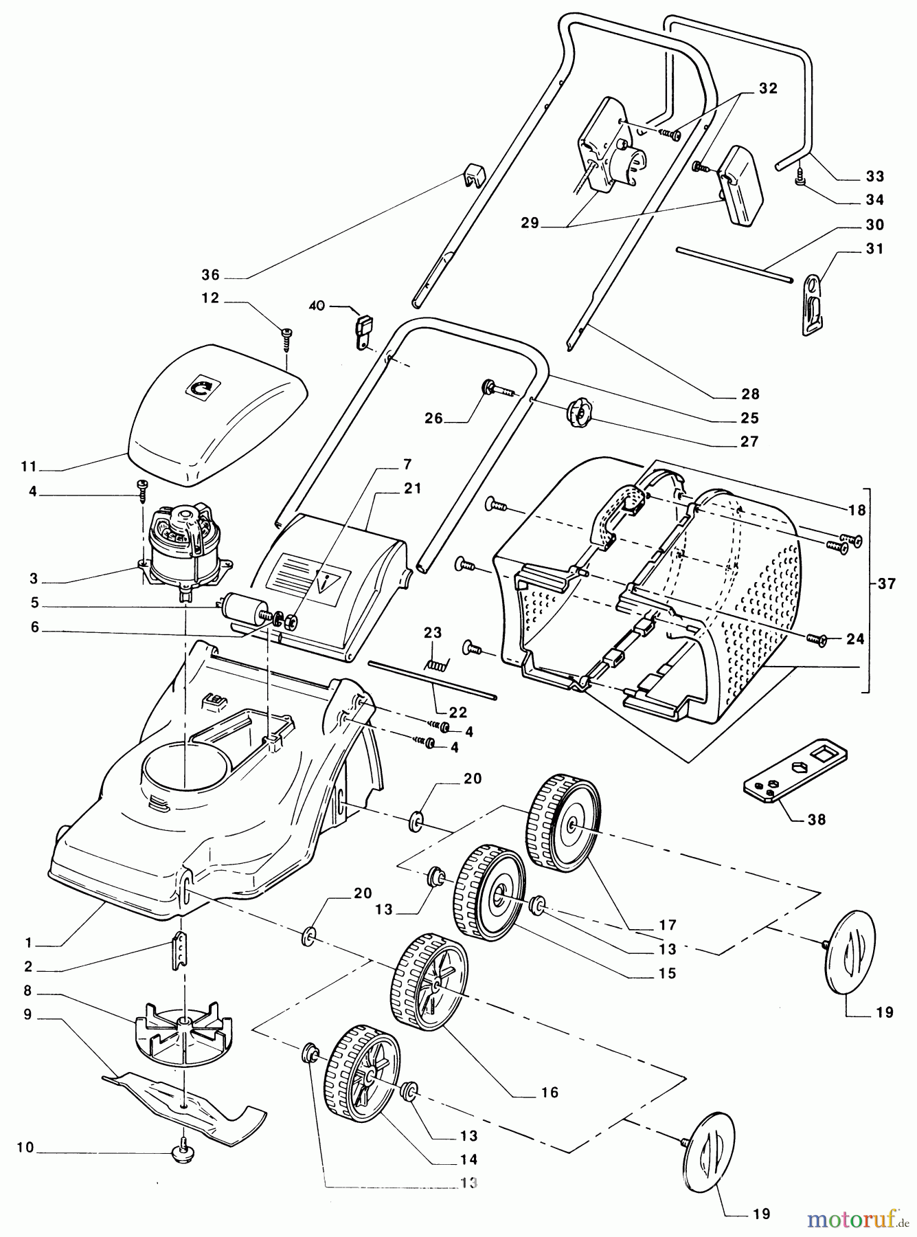  Dolmar Rasenmäher Elektro EM-3309 EM-3309 (1996) 2  EM-3309