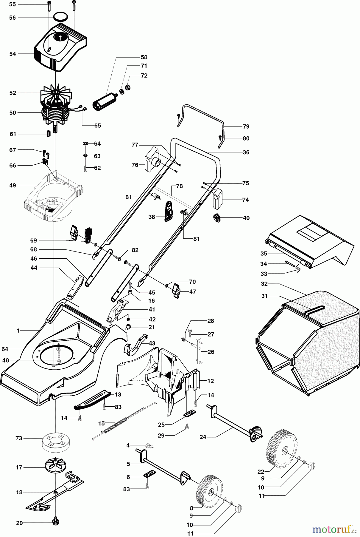  Dolmar Rasenmäher Elektro EM-4016 EM-4016 (2001) 3  EM-4016