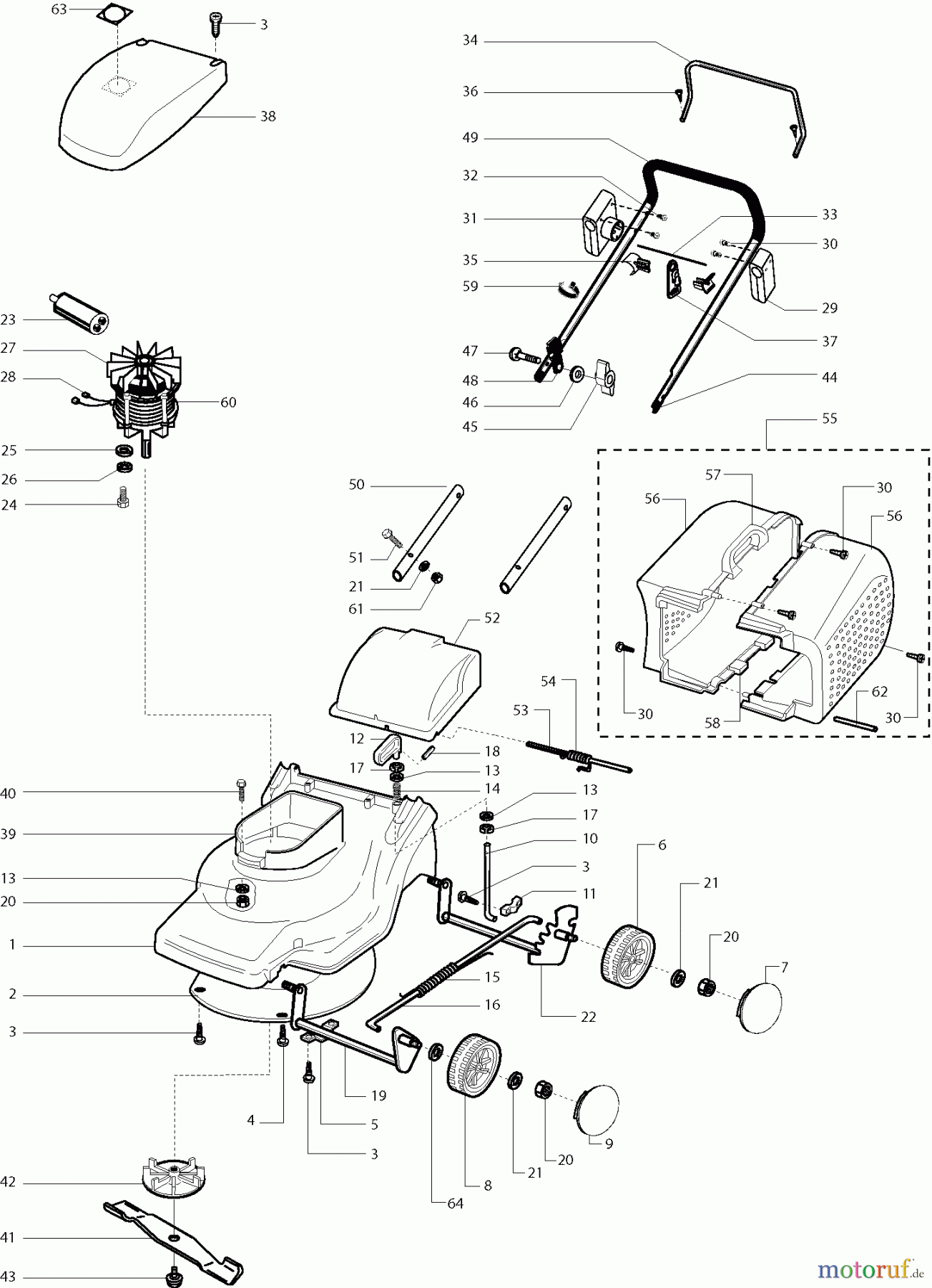  Dolmar Rasenmäher Elektro EM-4113 EM-4113 (2004) 3  EM-4113