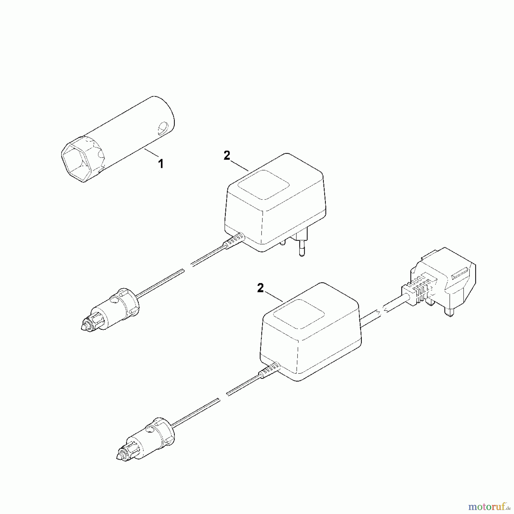  Viking Rasenmäher Benzinrasenmäher MB 545.0 VE H - Werkzeuge