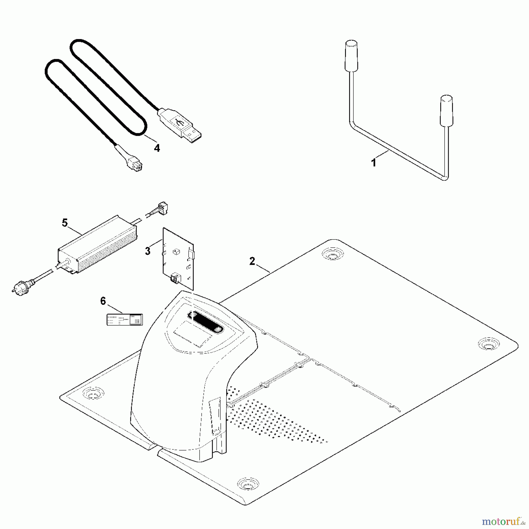  Viking Rasenmäher Akkurasenmäher MI 632.0 P I - Sonderwerkzeug