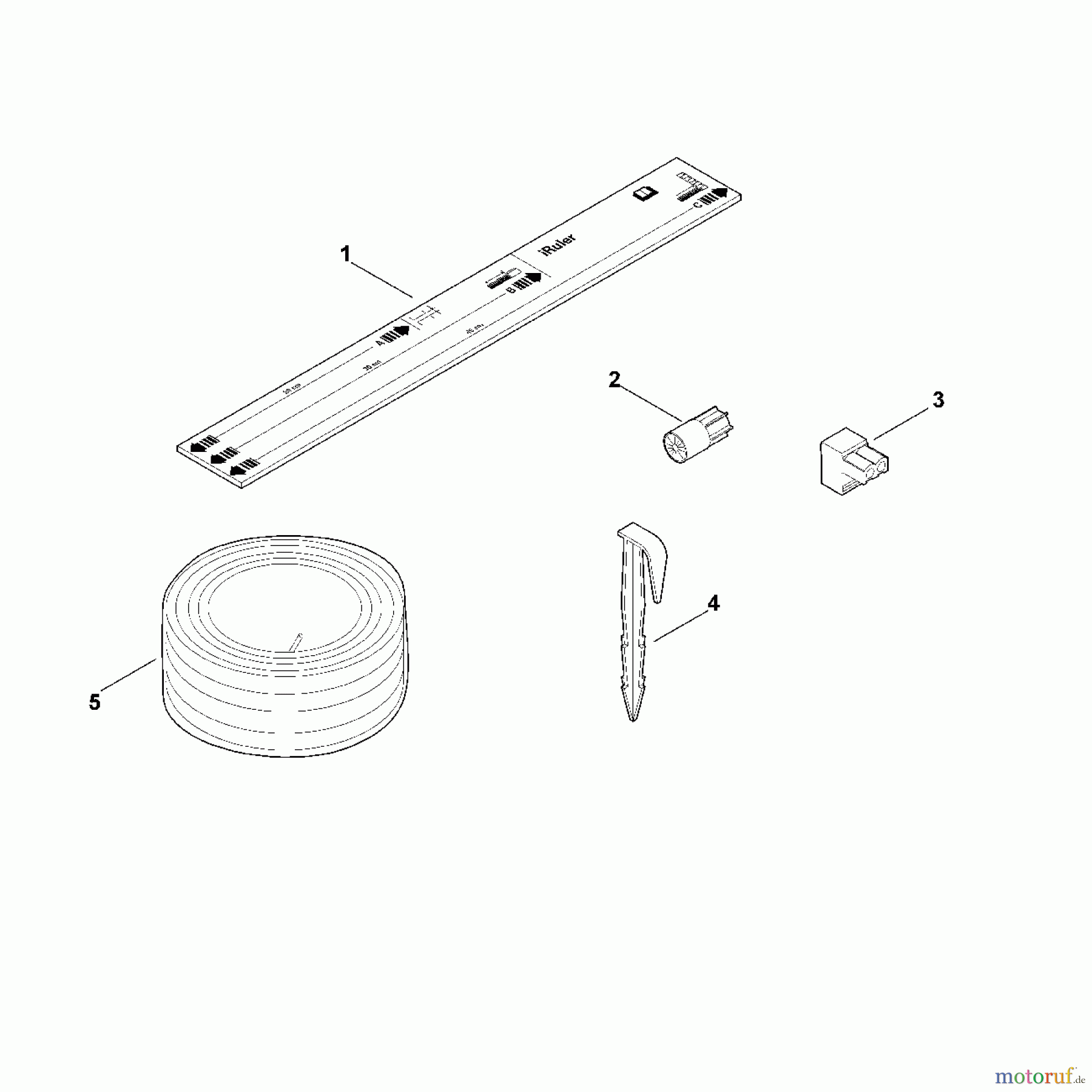  Viking Rasenmäher Akkurasenmäher MI 555 C I - Installationsmaterial