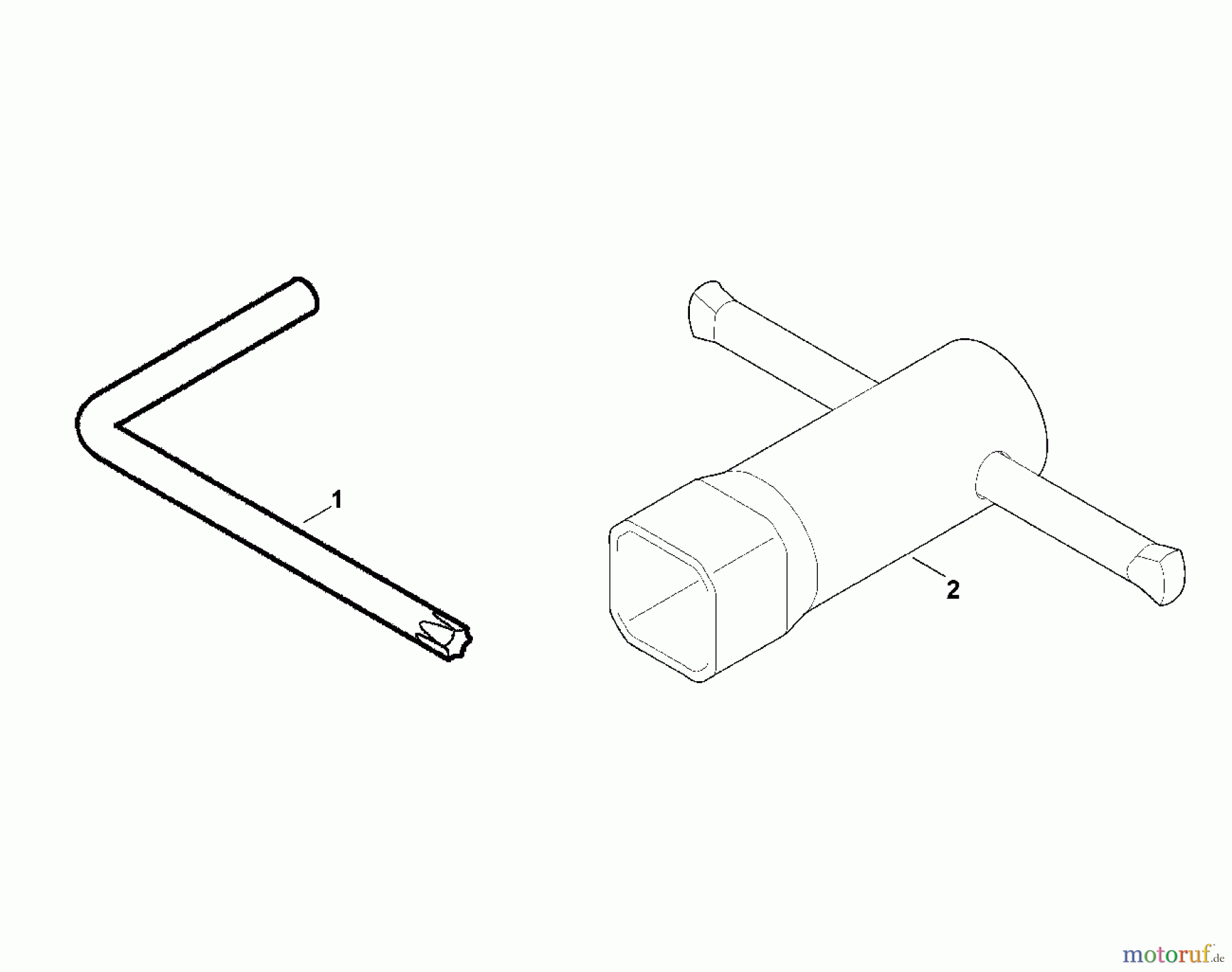  Viking Rasenmäher Elektrorasenmäher ME 450, ME 450 M F - Werkzeuge