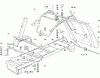 Viking Aufsitzmäher MR 345 Ersatzteile A - Rahmen