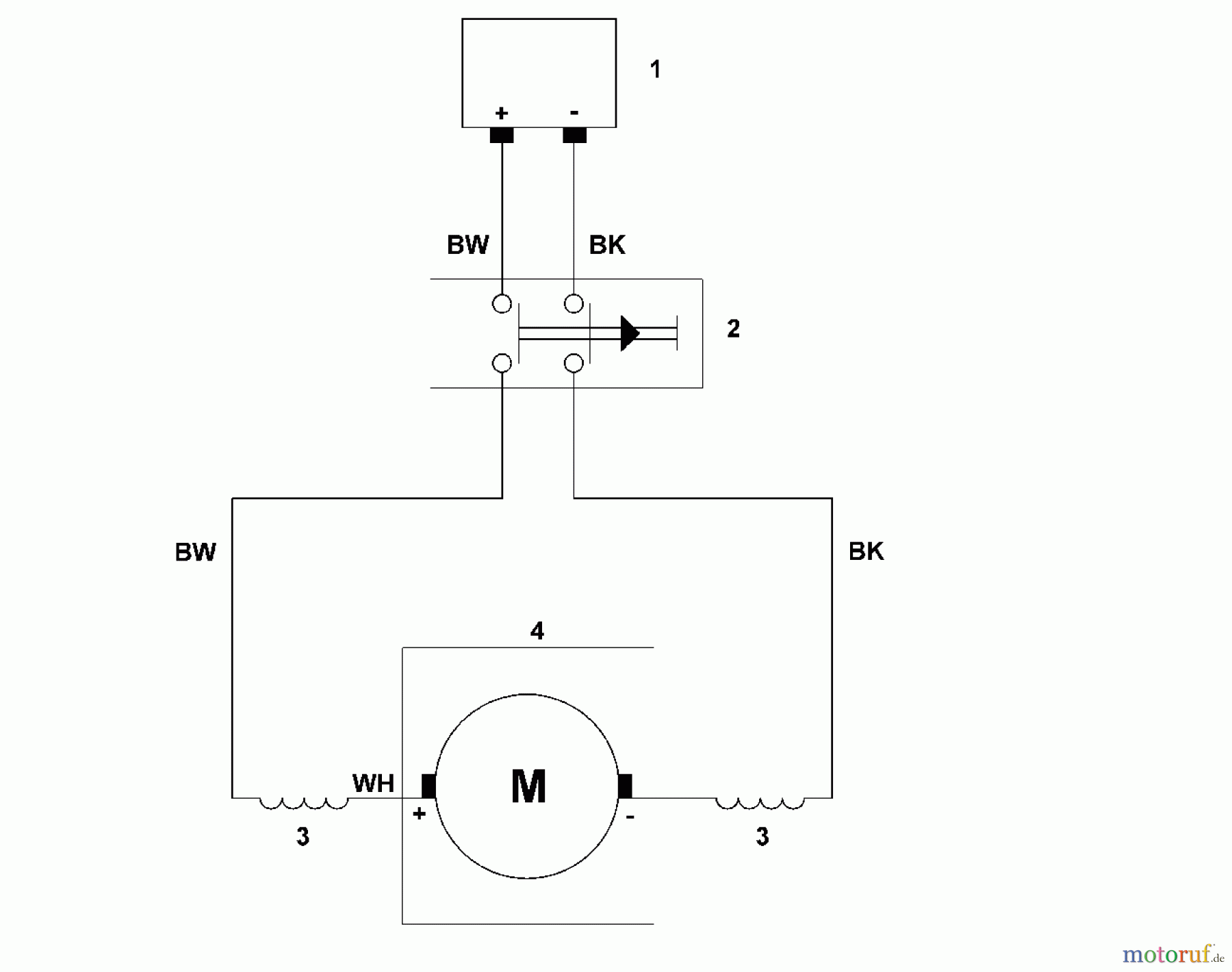  Viking Handgeführte Elektrogeräte Rasentrimmer TA 400 B - Schaltplan