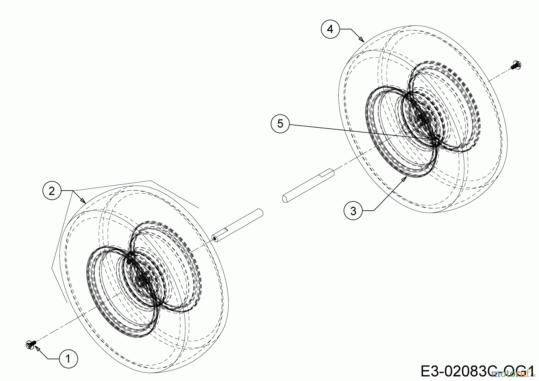  MTD Rasentraktoren BE 92 T 13IH76KE648  (2020) Räder hinten 18x6.5