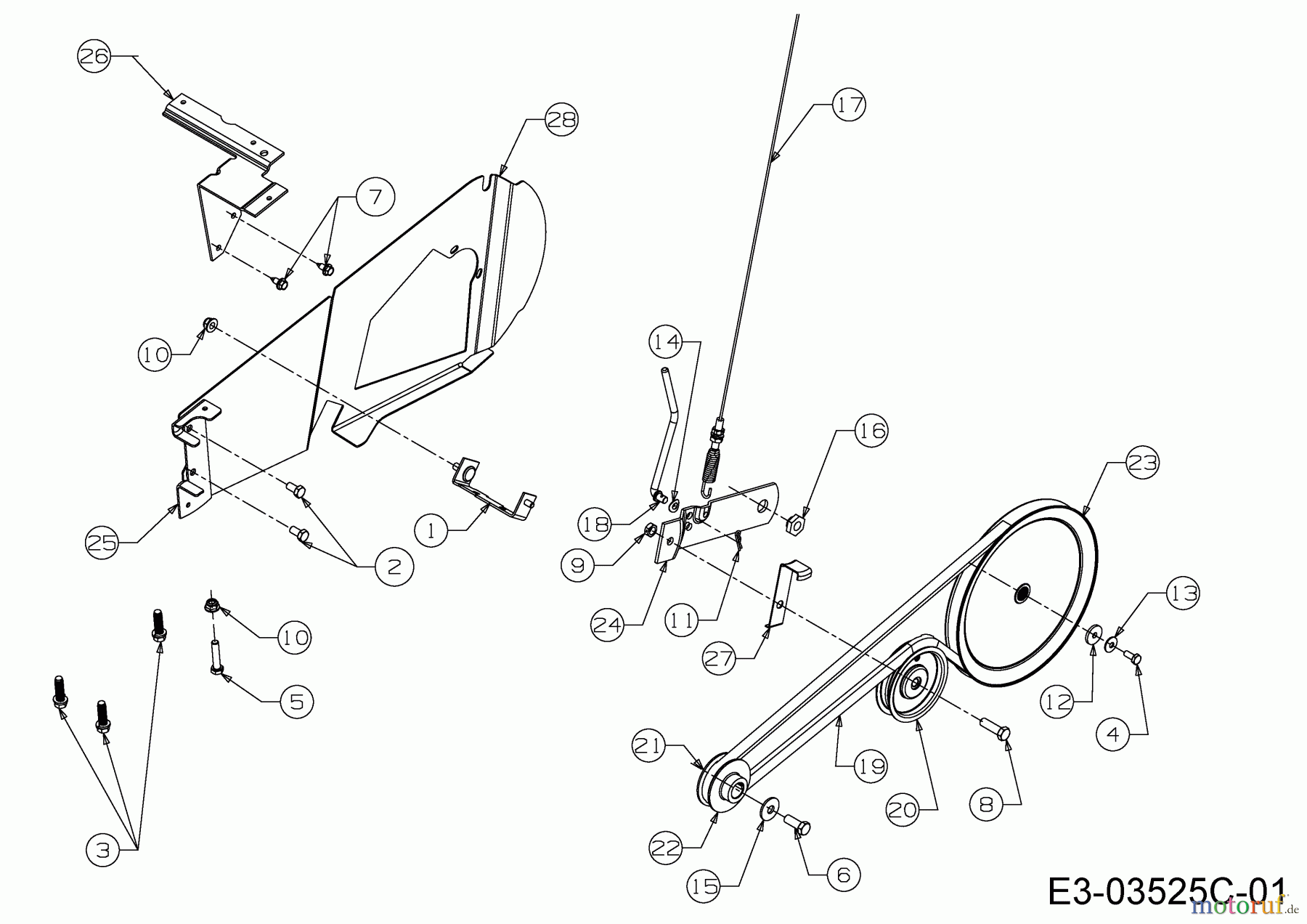  MTD Motorhacken T/450 21AB454B678  (2019) Bowdenzug, Keilriemenantrieb