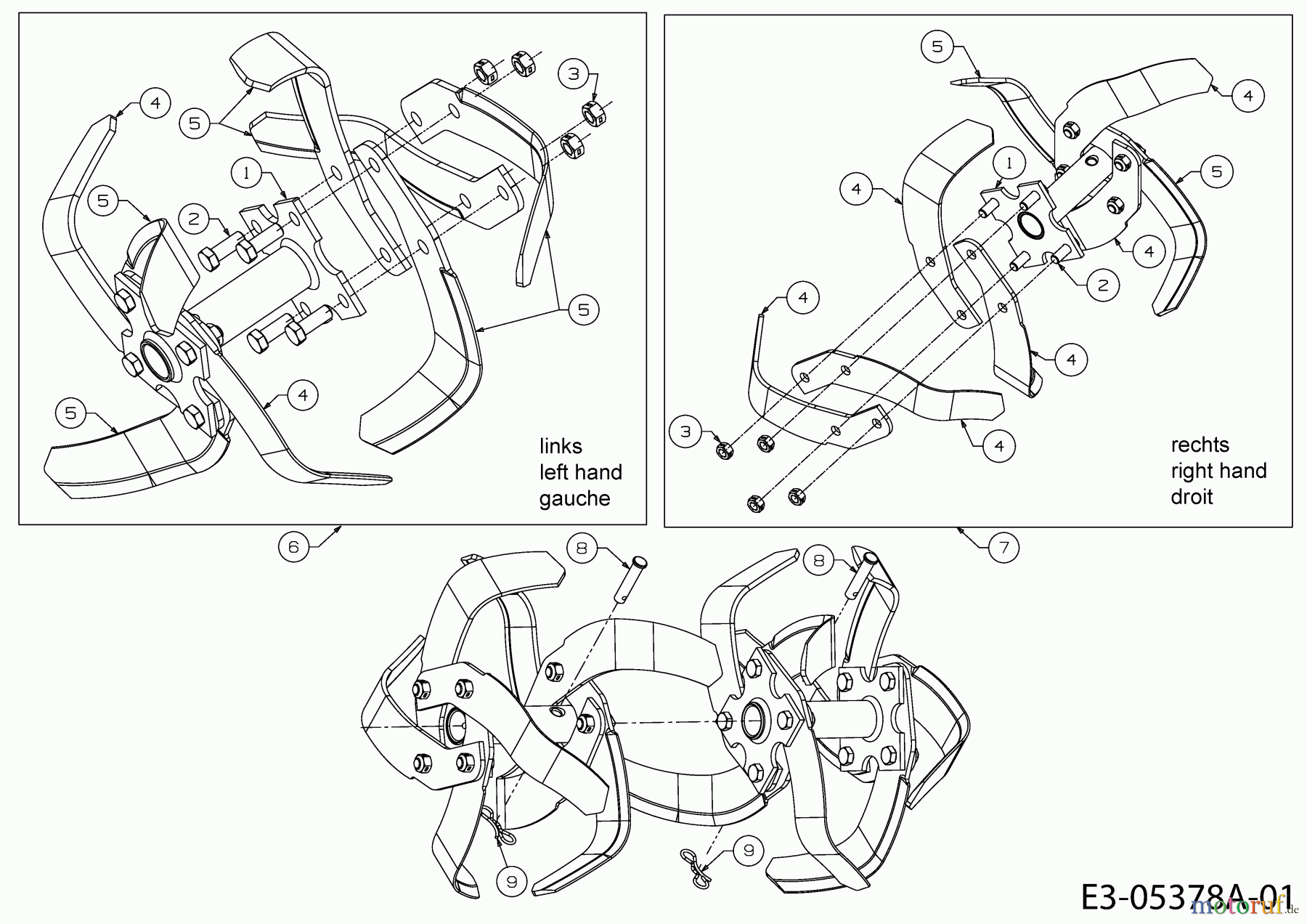  MTD Motorhacken T/405 M 21AA46M3678  (2019) Hacksterne