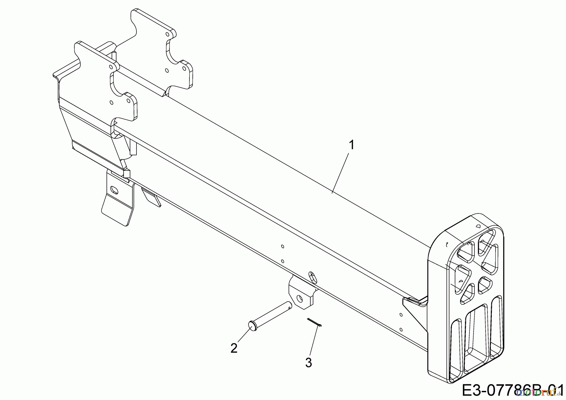  MTD Holzspalter LS 550 24AI550C678 (2019) Tragbalken