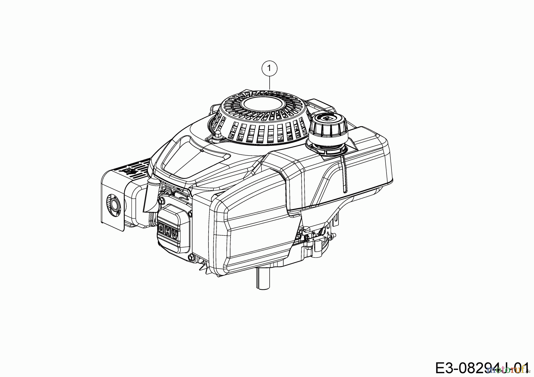  MTD Rasentraktoren Minirider 60 SDE 13AA26JC600  (2020) Motor