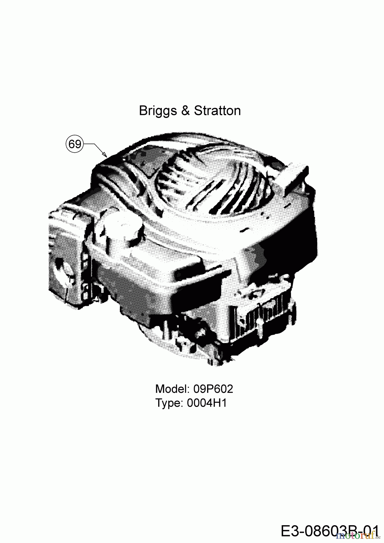  MTD Motormäher mit Antrieb Optima 46 SPBHW 12C-TH5C600  (2020) Motor Briggs & Stratton