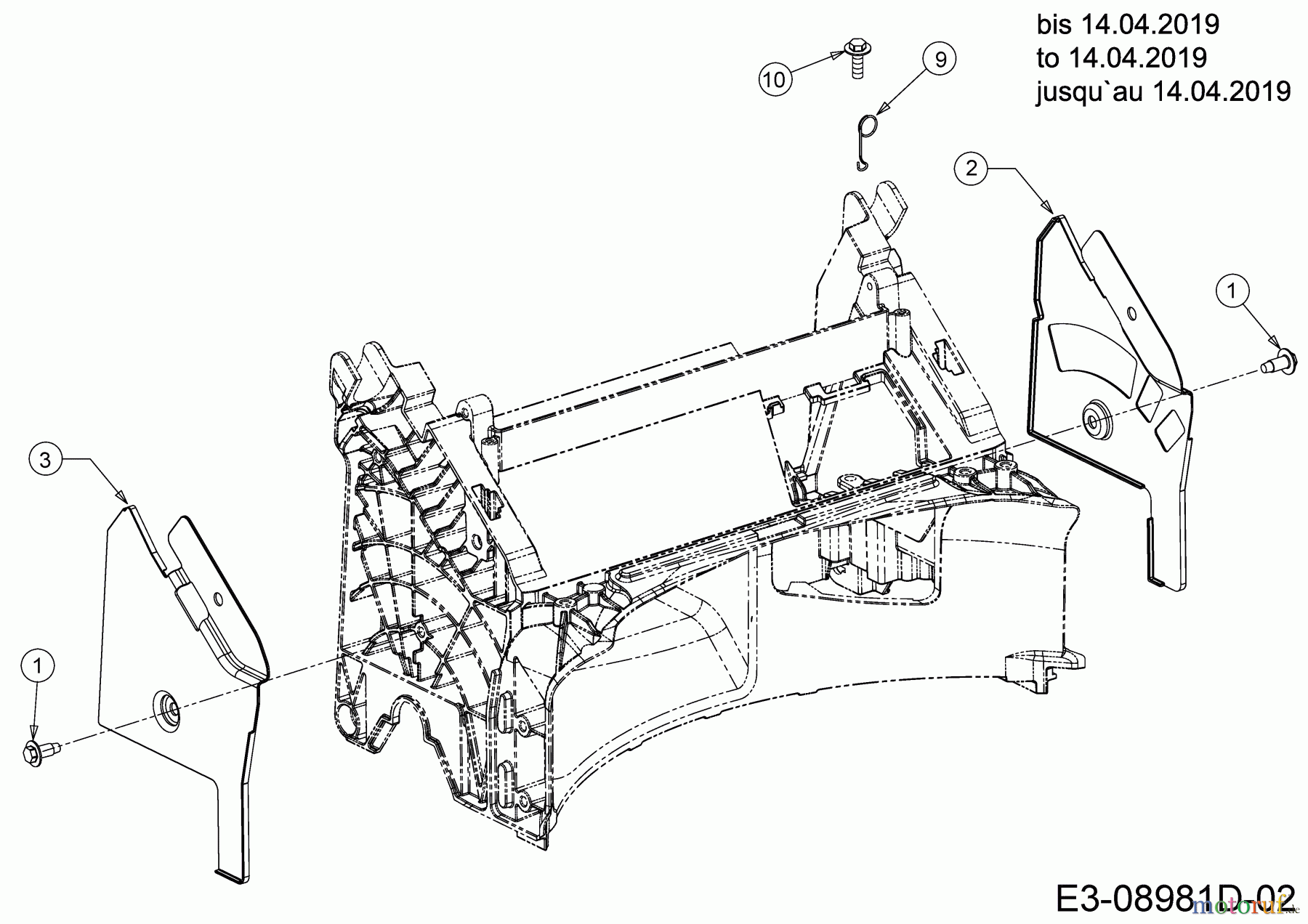  MTD Motormäher mit Antrieb Smart 53 SPO 12C-PCJ6600 (2019) Holmbraketten bis 14.04.2019