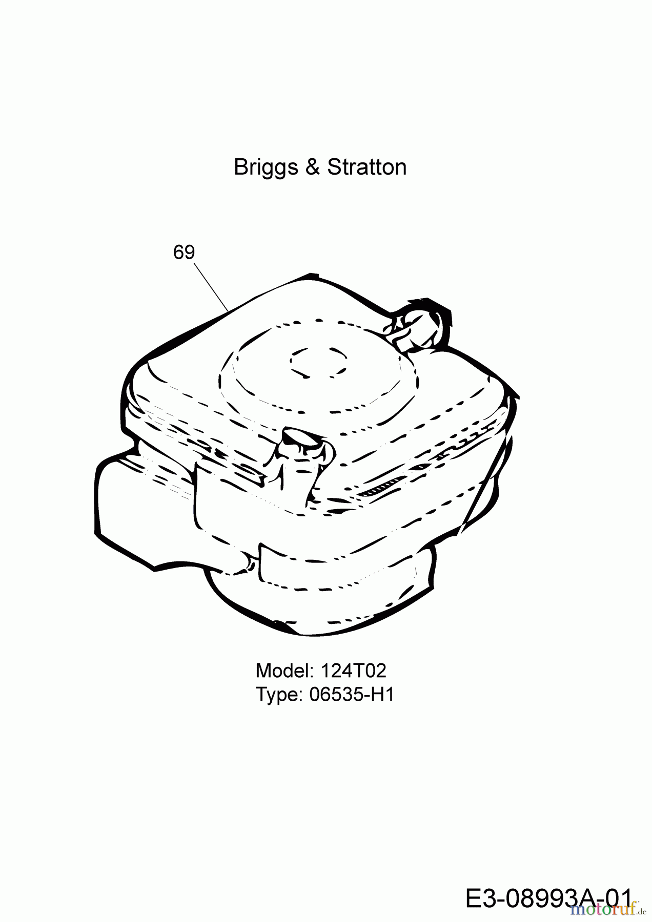  MTD Holzspalter LS 550 24AI550C678 (2019) Motor Briggs & Stratton