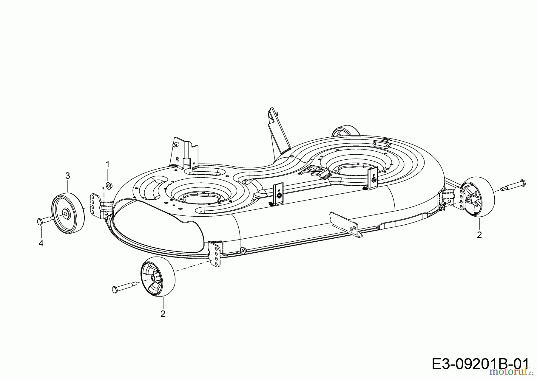  Greenbase Rasentraktoren V 162 C 13A8A1KF618 (2019) Räder Mähwerk