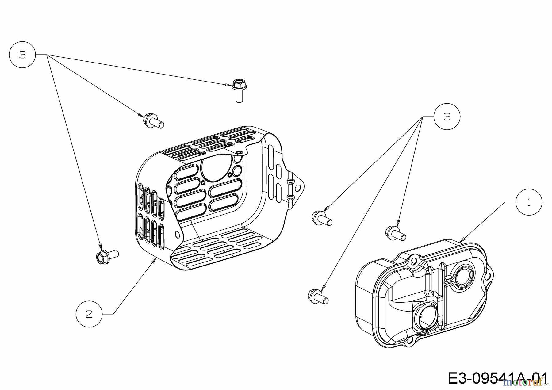  MTD-Motoren Vertikal 1P57NH 752Z1P57NH  (2018) Auspuff