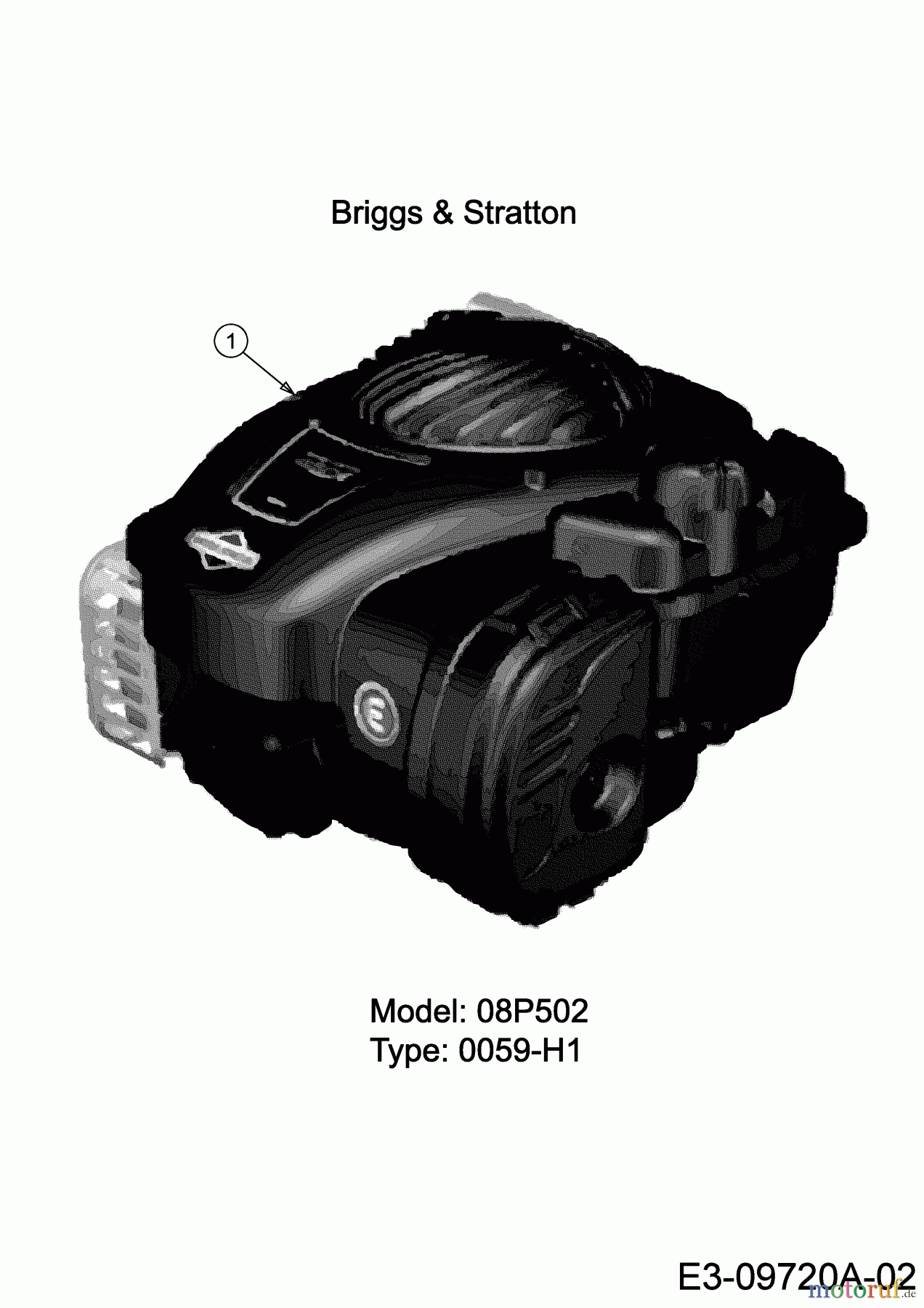  MTD Motormäher 51 BC 11D-025J600 (2020) Motor Briggs & Stratton