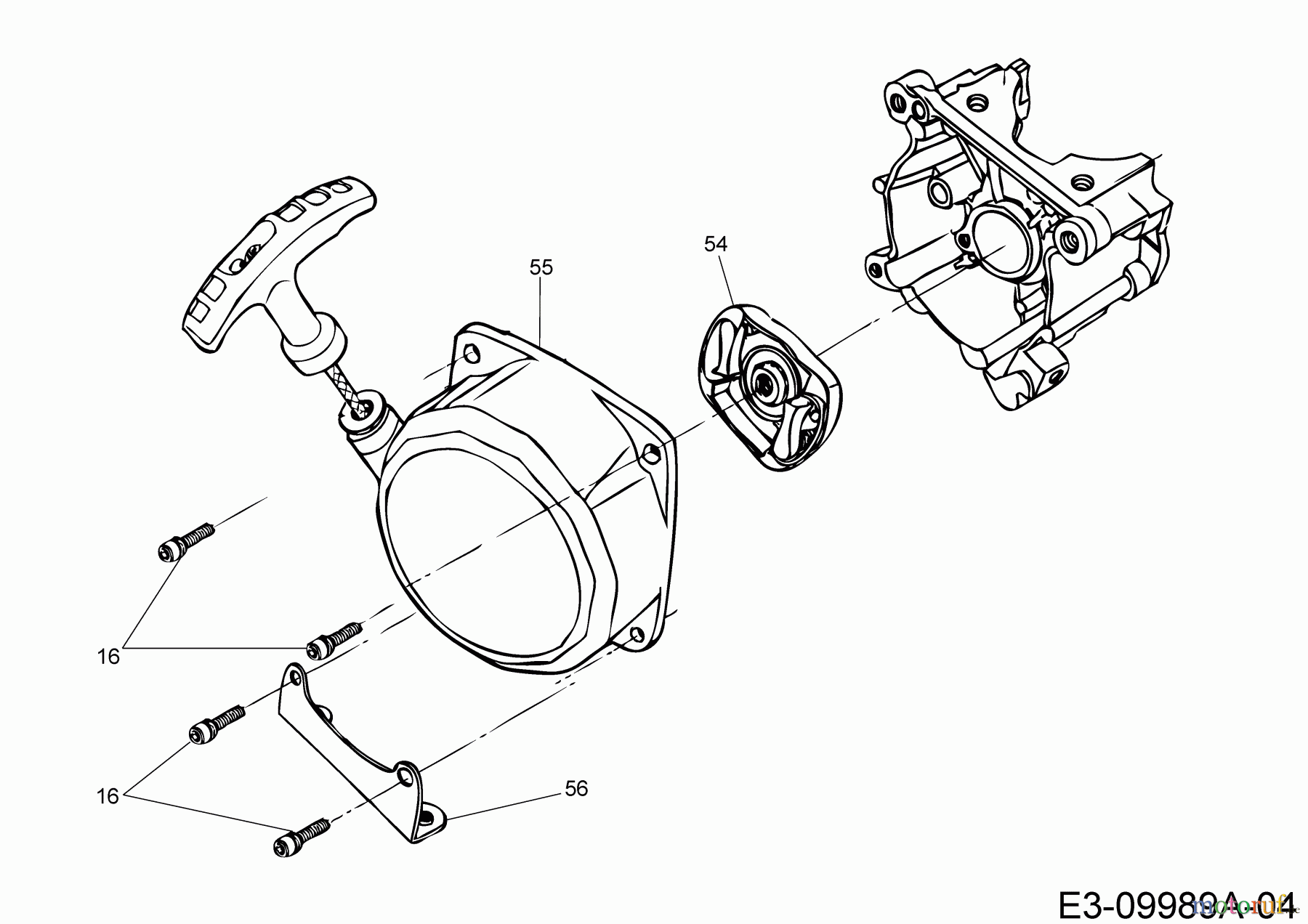  MTD Motorsensen 1033 AVS 41AD71XB678  (2019) Tank