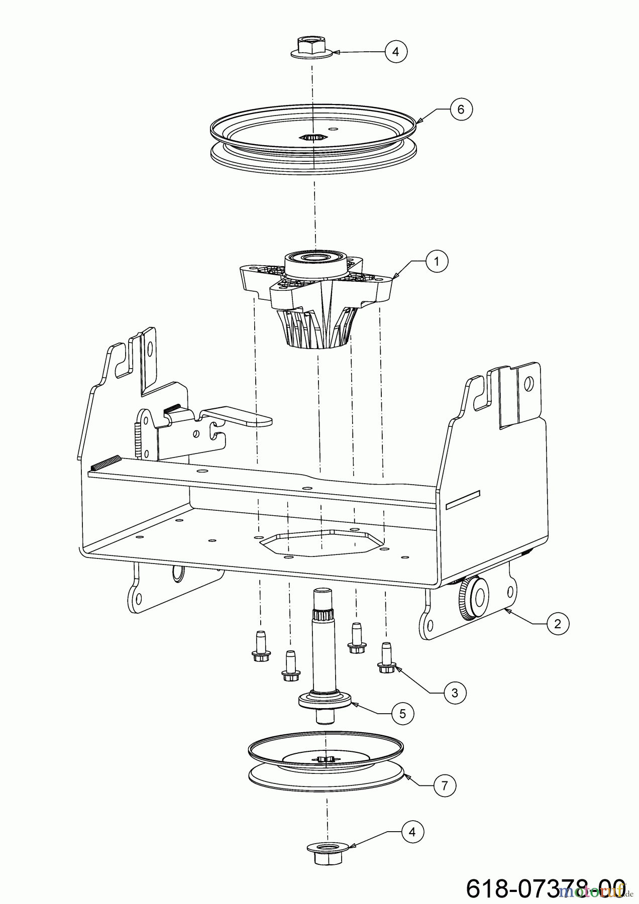  MTD Zubehör Zubehör Garten- und Rasentraktoren Schneefräsen für A Serie (NX 15) Heckauswurf 19A40045OEM  (2019) Antriebsspindel