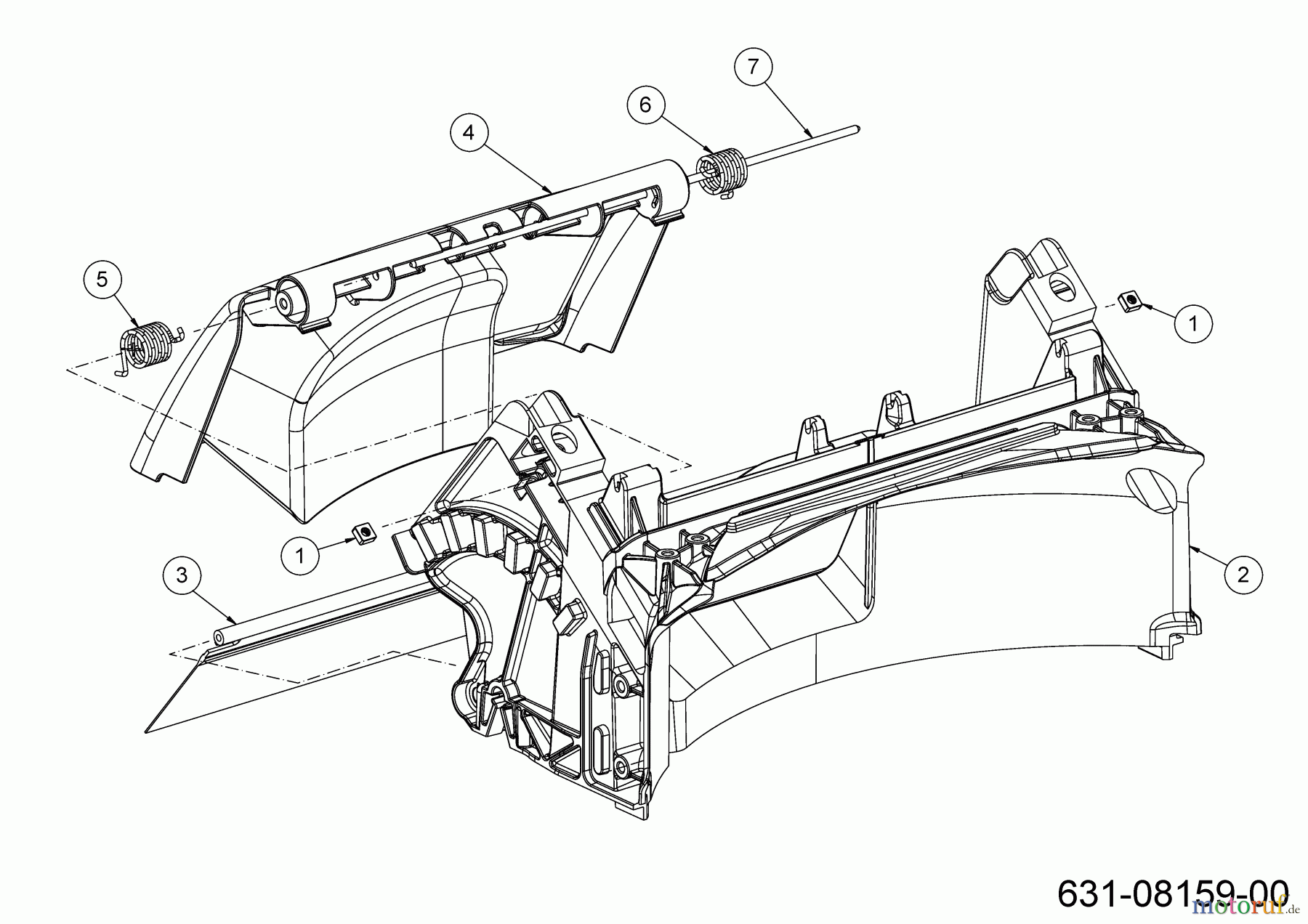  MTD Motormäher Yard Machines 21