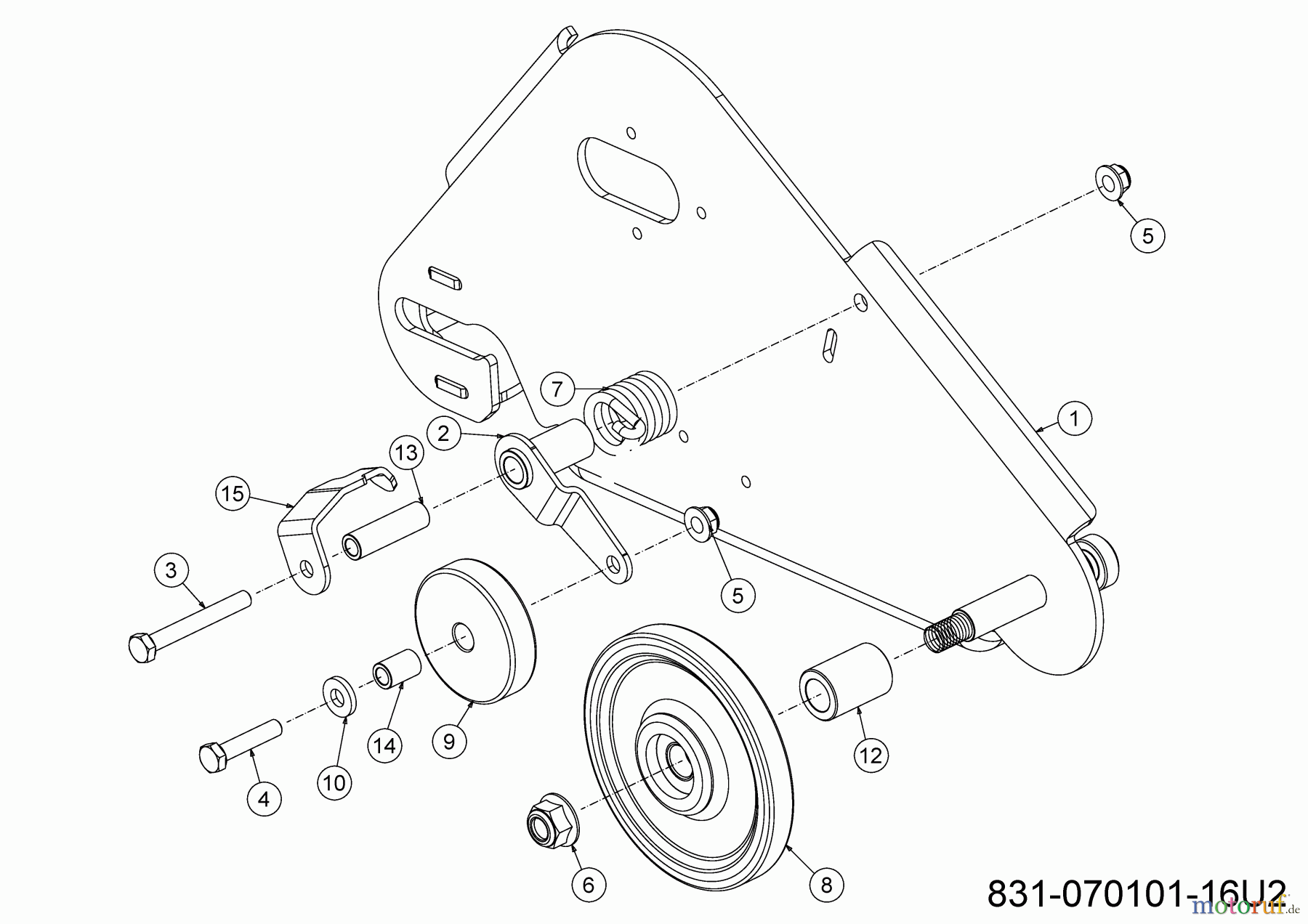  MTD Schneefräsen Optima ME 66 T 31AY7FS3678 (2023) Raupenantrieb rechts