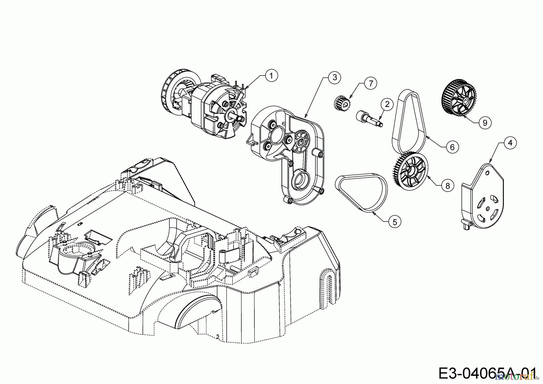  MTD Elektrovertikutierer Optima 37 VE 16BFFMOA600  (2021) Elektromotor, Keilriemen