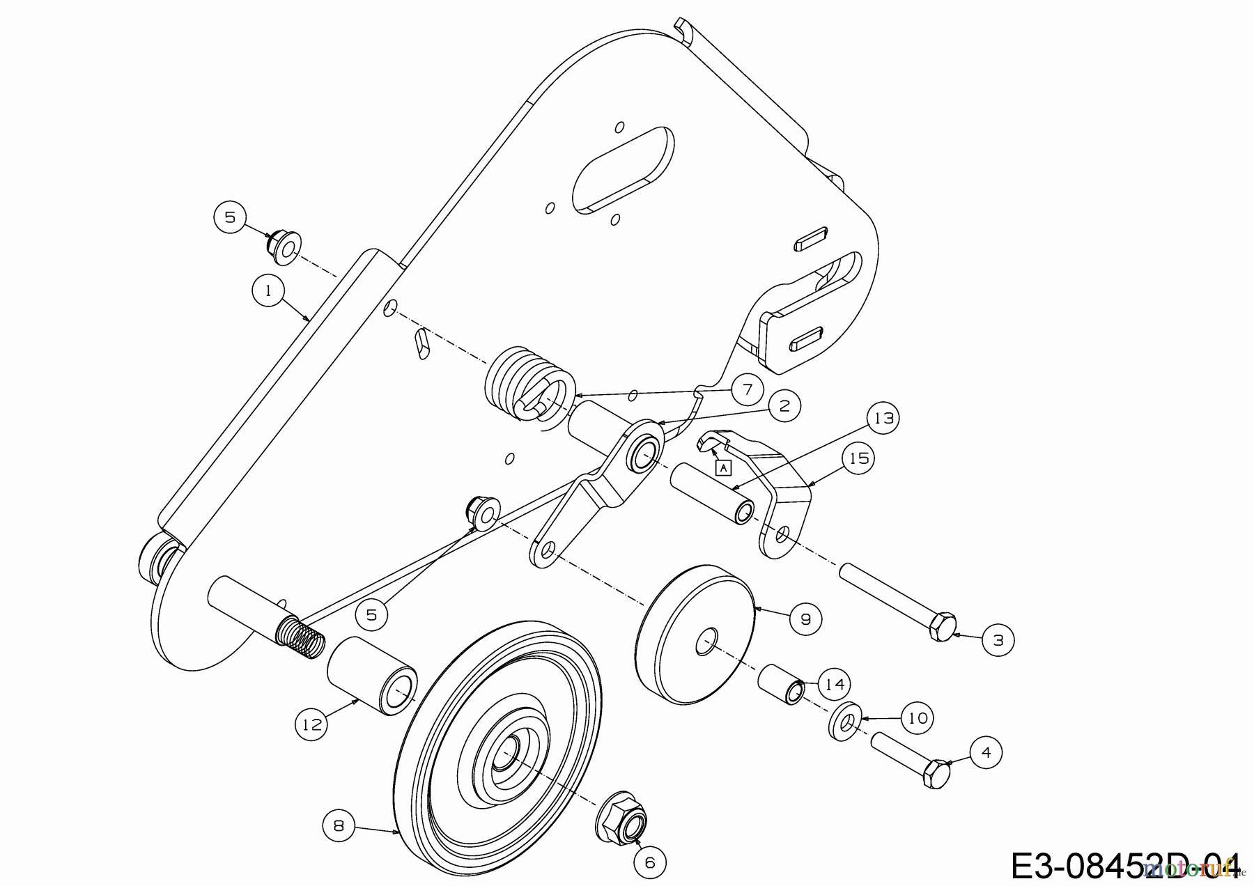  MTD Schneefräsen Optima ME 66 T 31AY7FT3678  (2019) Raupenantrieb links