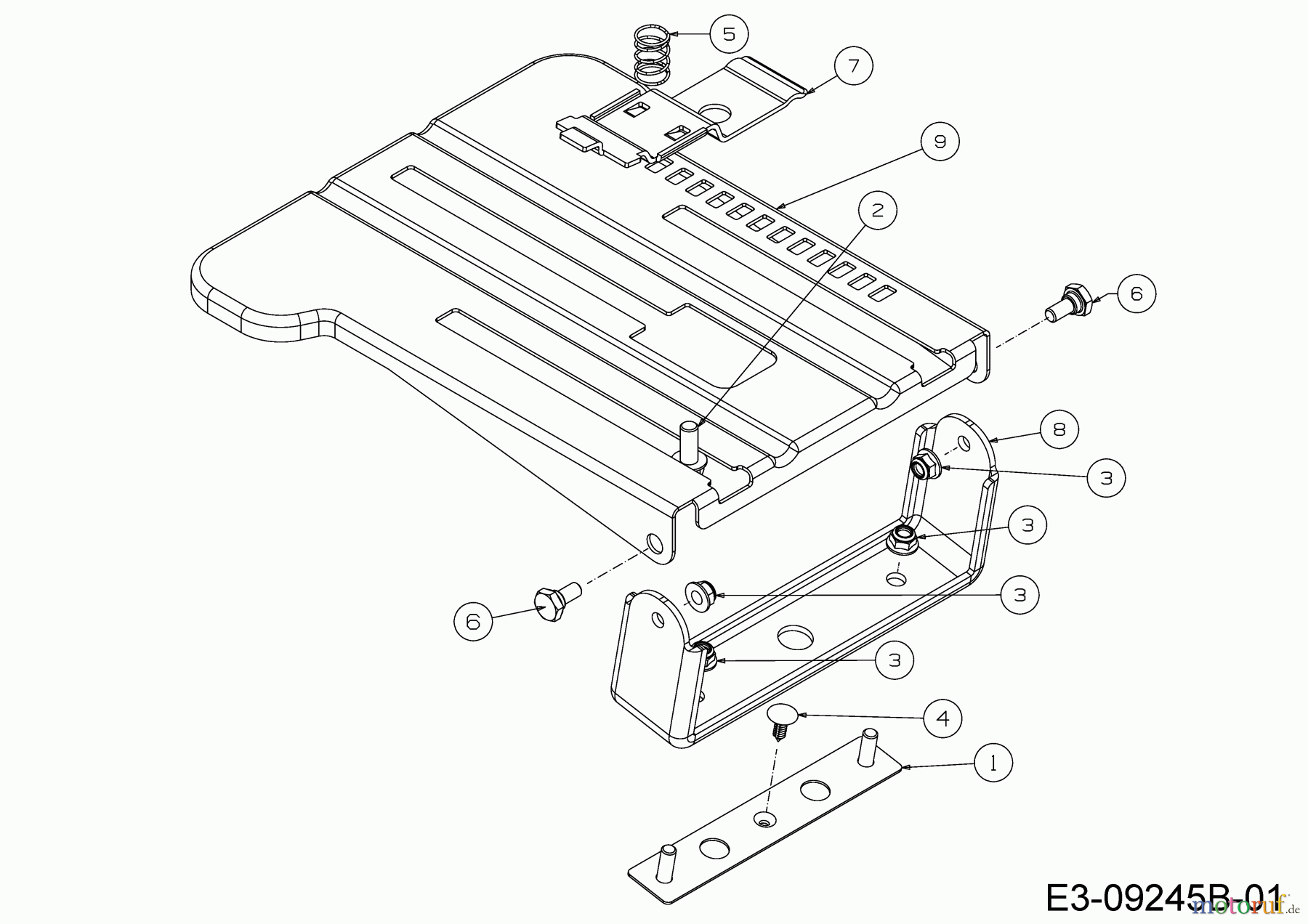  Greenbase Rasentraktoren V 162 C 13B8A1KF618 (2021) Sitzträger