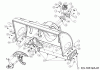 MTD Zubehör Schneefräsen für A Serie (NX 15) Heckauswurf 19A40045OEM (2019) Ersatzteile Gleitkufen, Schaufelrad