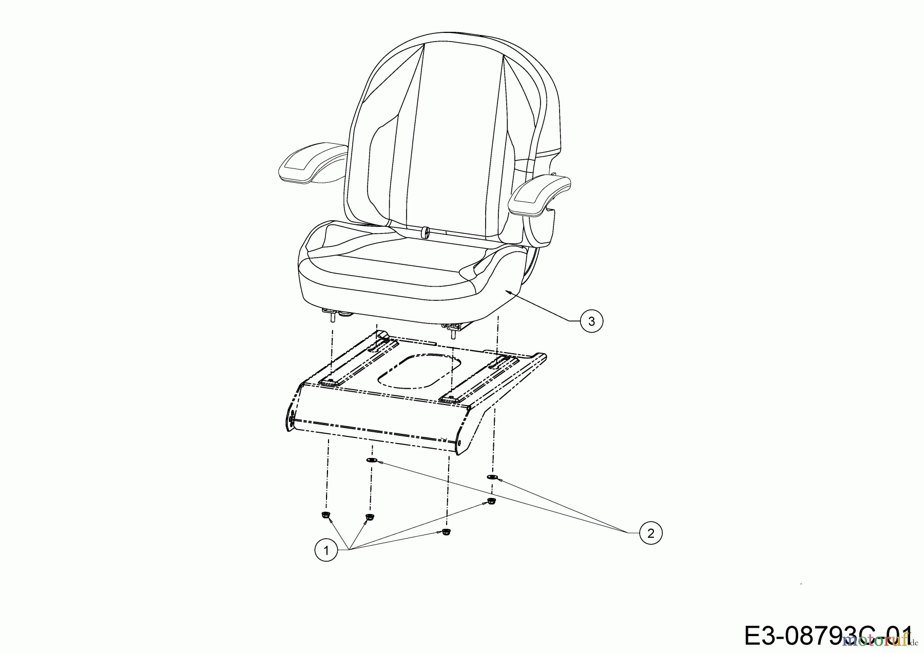  Cub Cadet Zero Turn XZ5 L127 17AIEACZ603 (2020) Sitz