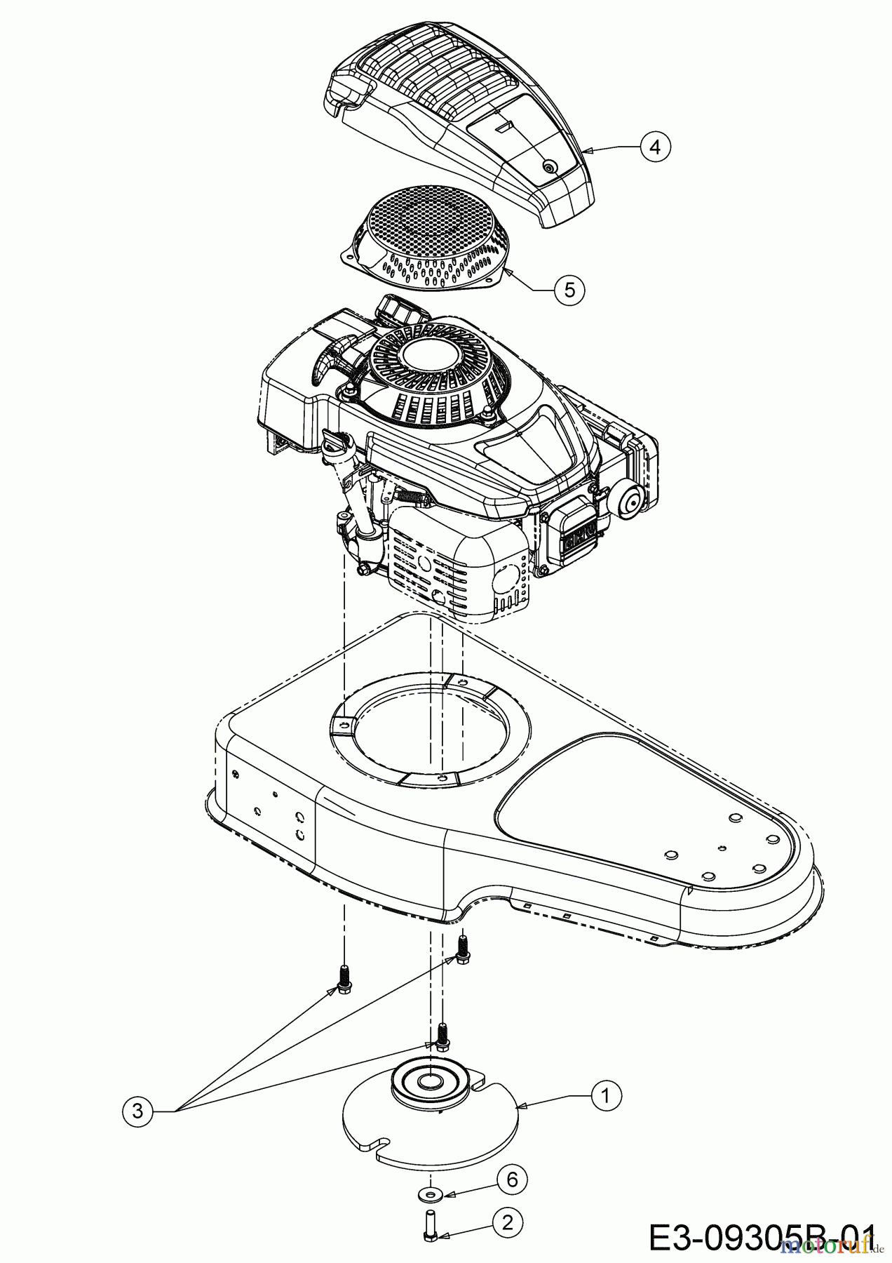  Cub Cadet Motorfadenmäher LC3 DP56 25A-262E603 (2019) Keilriemenscheibe mit Fliehgewicht