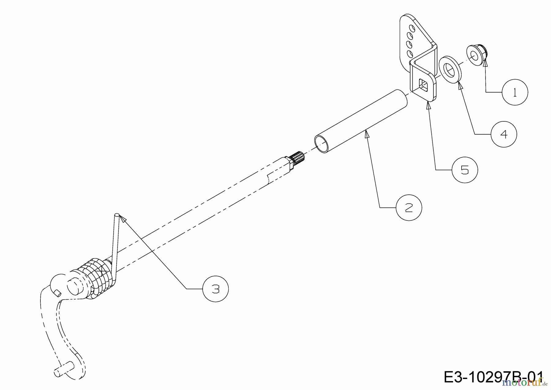  Cub Cadet Schneefräsen 524 SWE 31AW53LR603  (2019) Schalthebel