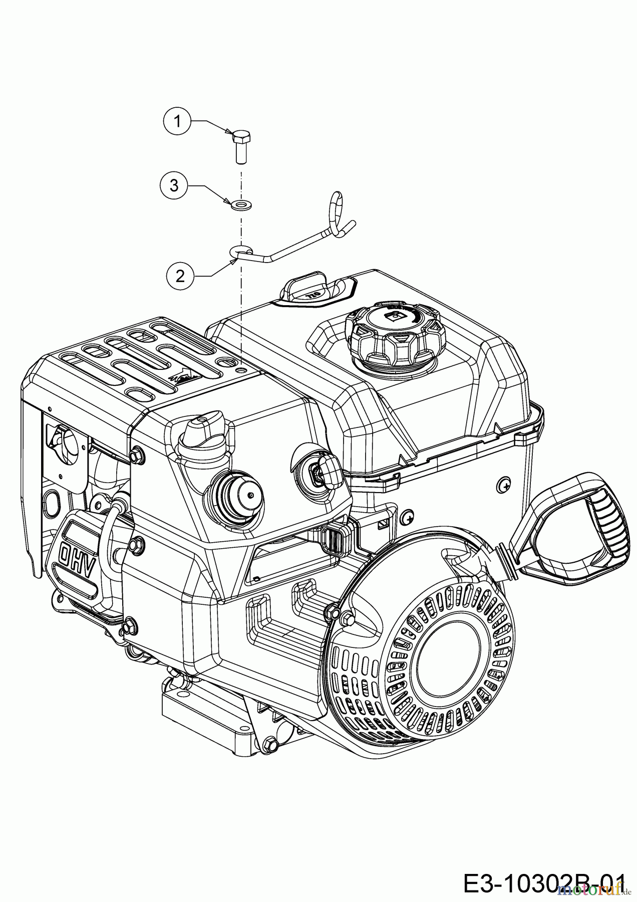  Cub Cadet Schneefräsen XS2 61 SWE 31BW53LR603 (2020) Kabelführung