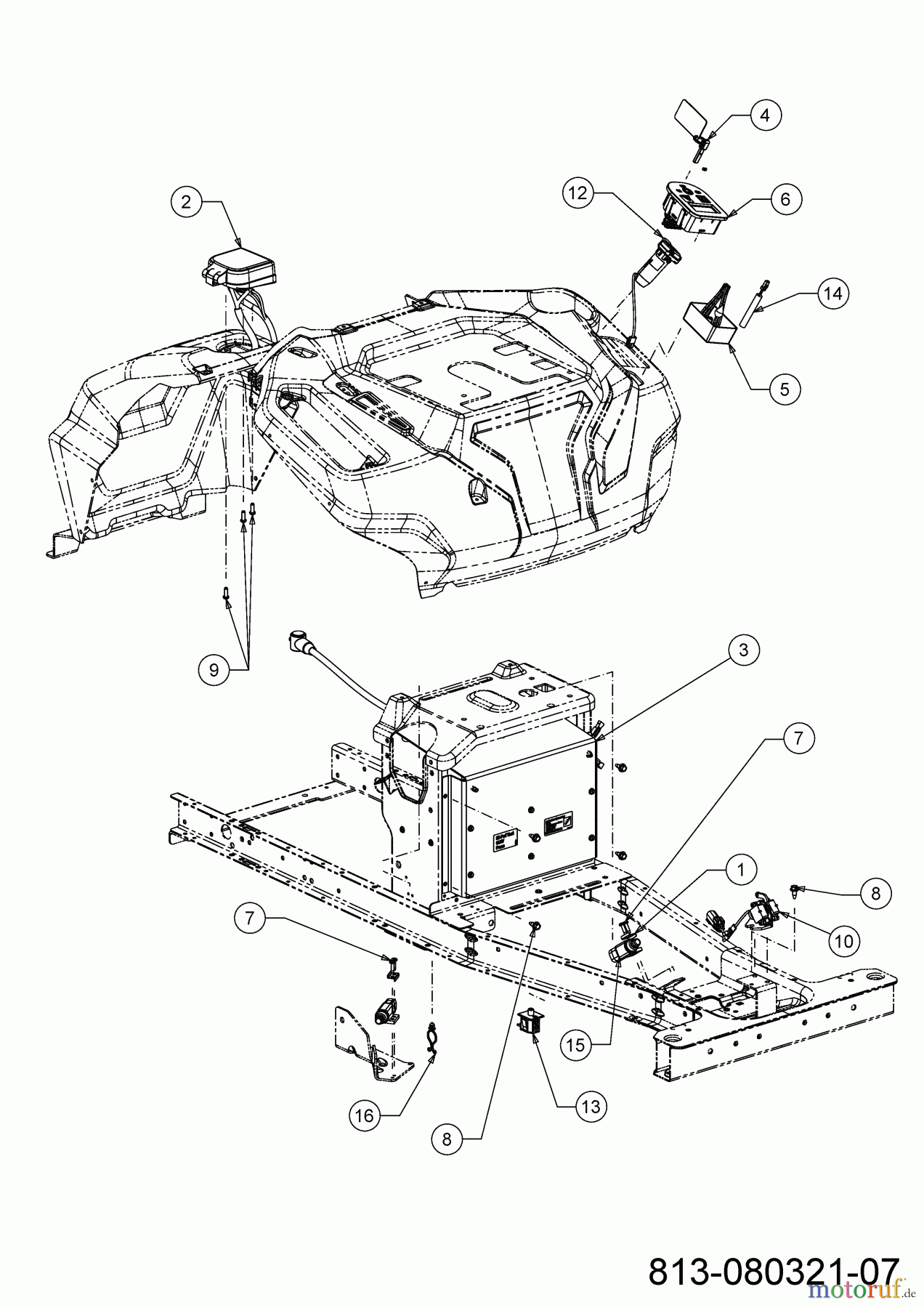  Cub Cadet E-Rasentraktoren LR2 ES76 33AA27JD603 (2021) Elektroteile