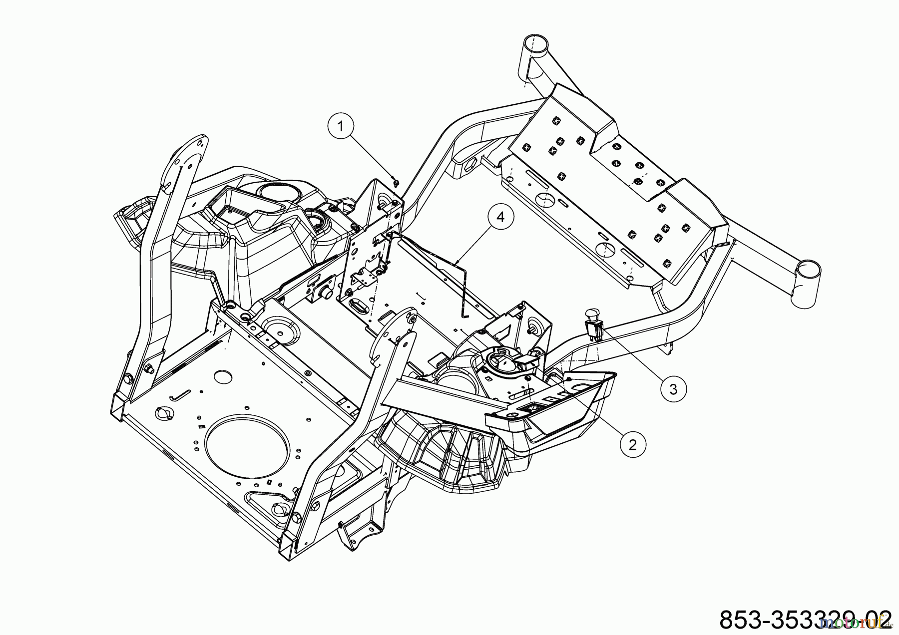  Cub Cadet Zero Turn XZ7 L122 ULTIMA 47AIAAA6603 (2021) Elektroteile