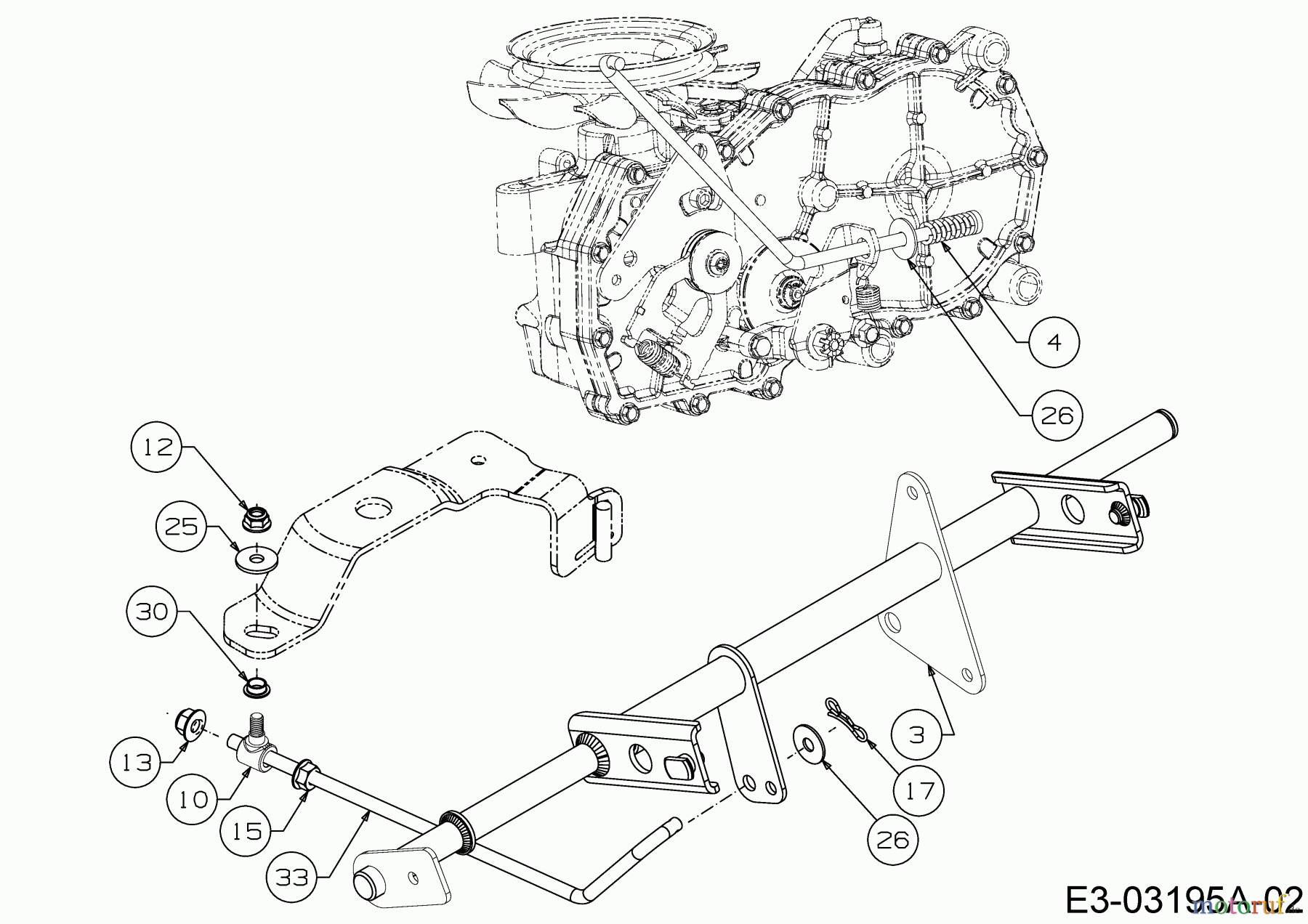  Cub Cadet Zero Turn XZ2 127 17BICBYQ603  (2021) Mähwerksaushebung 2