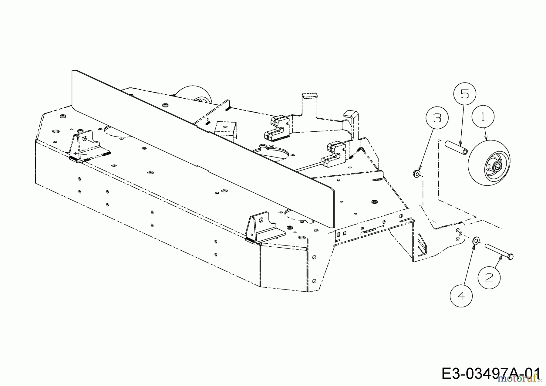  Cub Cadet Zero Turn XZ3 122 47AIDGHB603 (2022) Räder Mähwerk