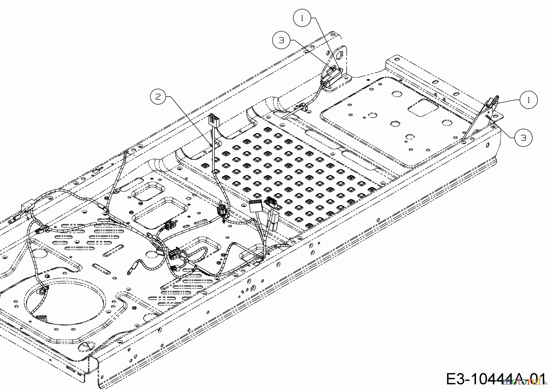  Cub Cadet Zero Turn XZ2  107I 17BWCBYS603 (2021) Elektroteile