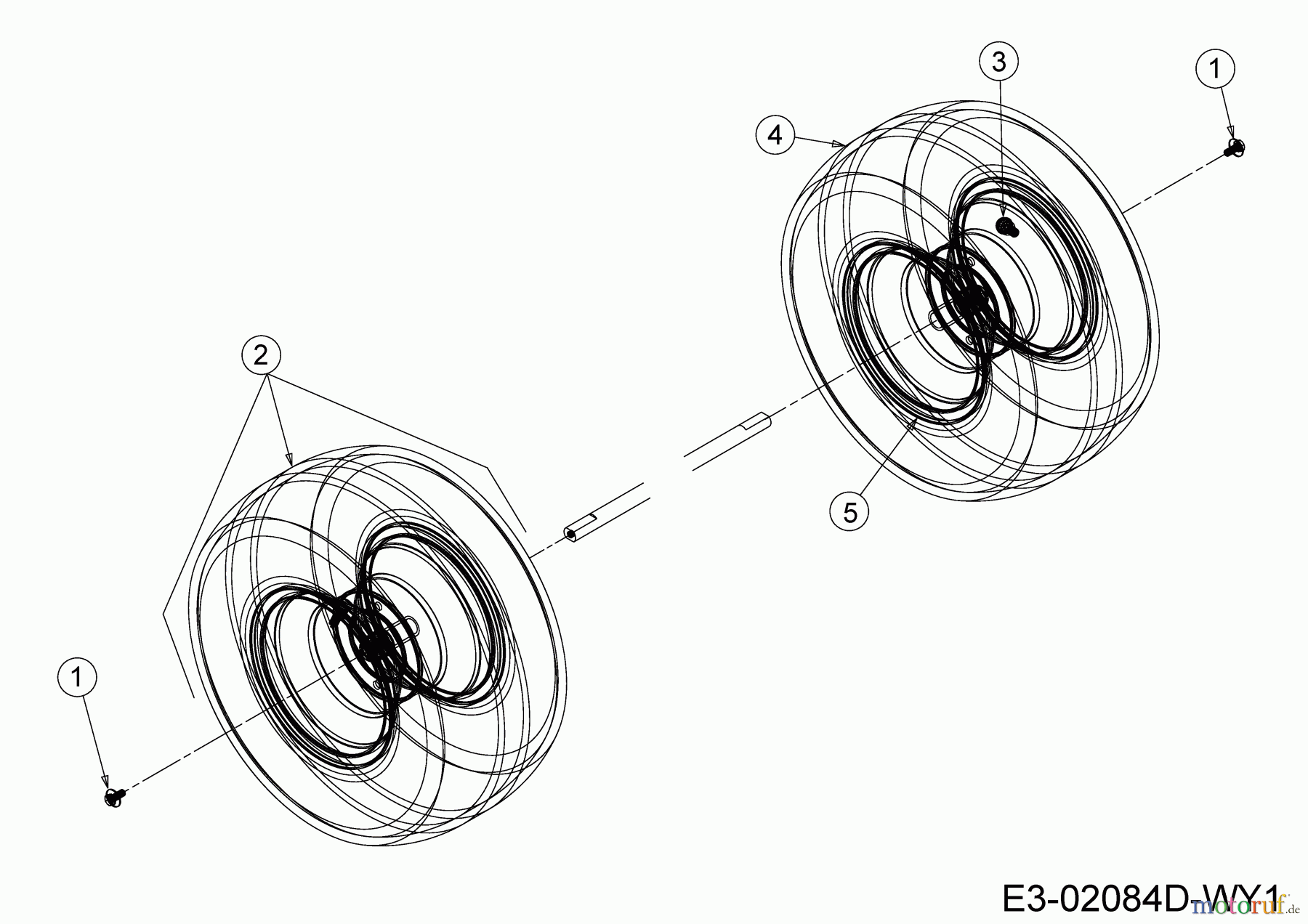  Wolf-Garten Rasentraktoren 92.130 T 13IH76WE650  (2019) Räder hinten 18x9.5