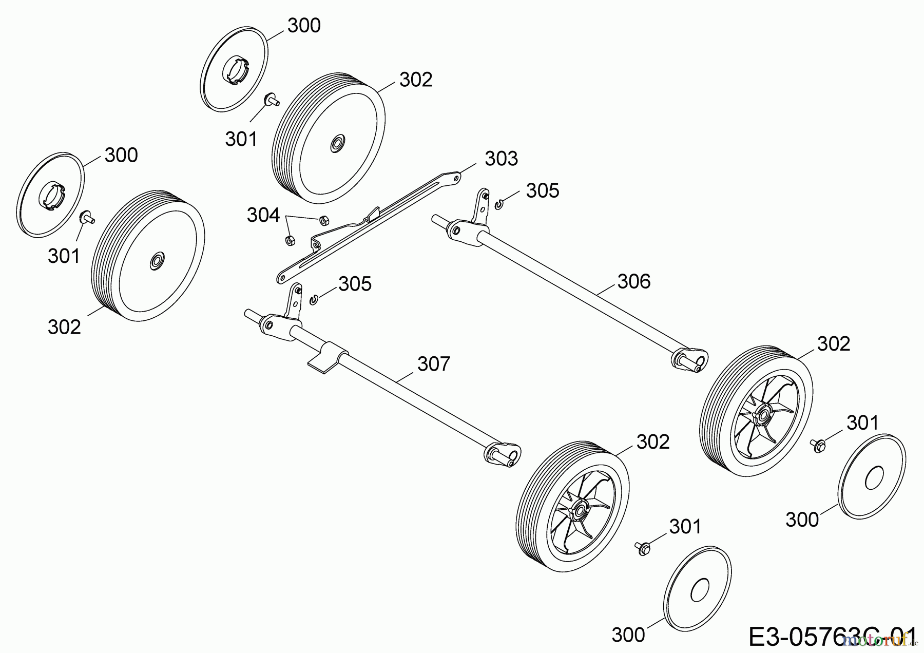  Wolf-Garten Motorvertikutierer UV 35 B 3635000  (2020) Höhenverstellung, Räder