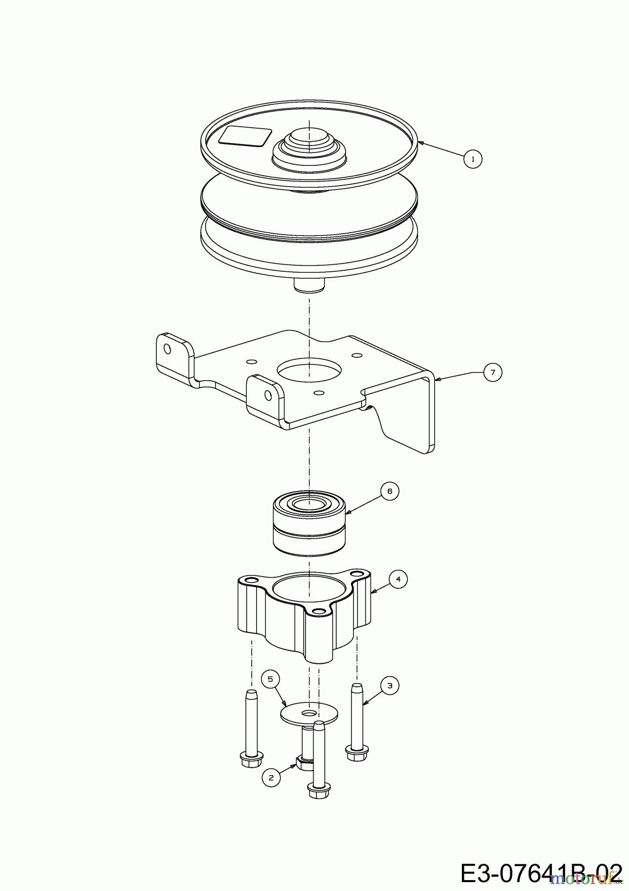  Wolf-Garten Rasentraktoren Scooter Pro 13B226ED650  (2014) Variator