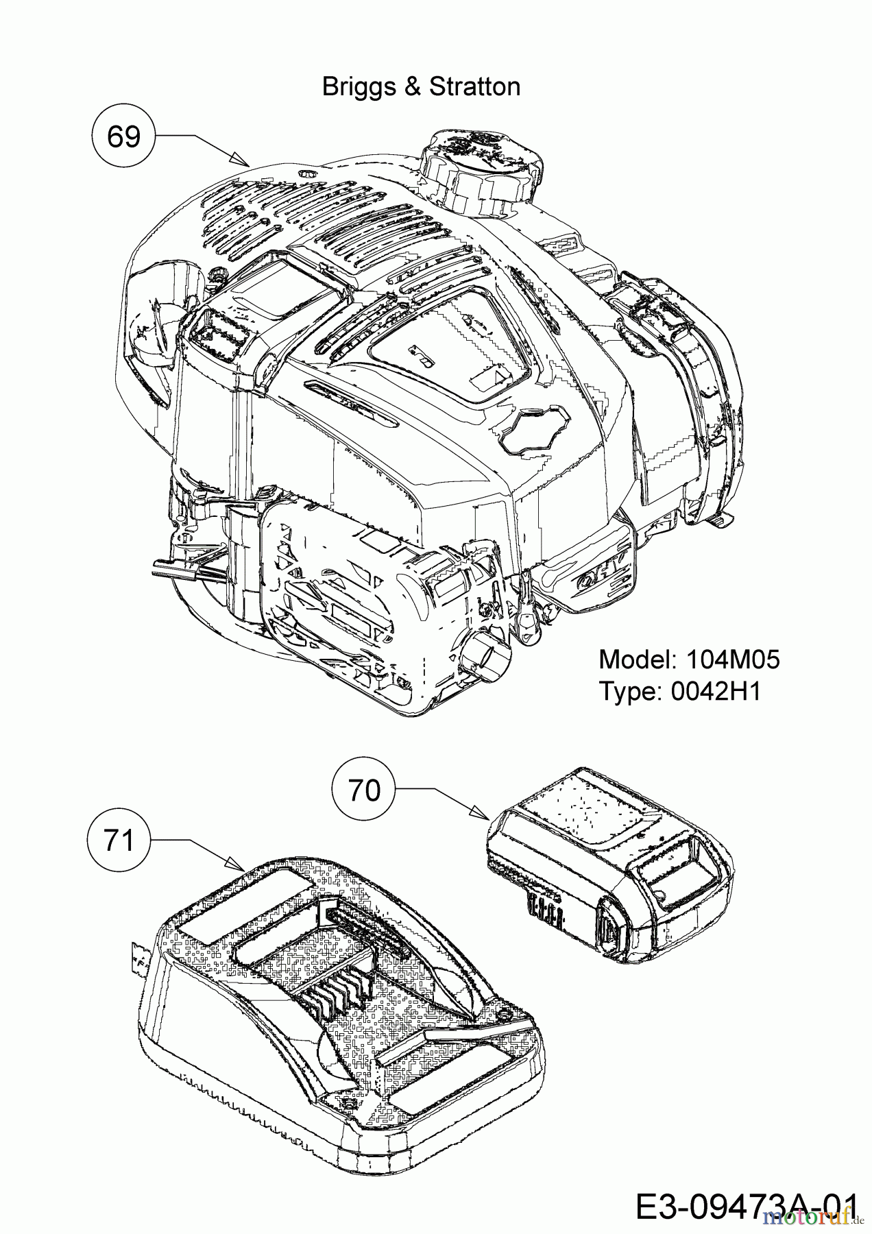  Wolf-Garten Motormäher mit Antrieb Expert 46 BA V IS 12BGK17E650  (2016) Akku, Laddegerät, Motor Briggs & Stratton