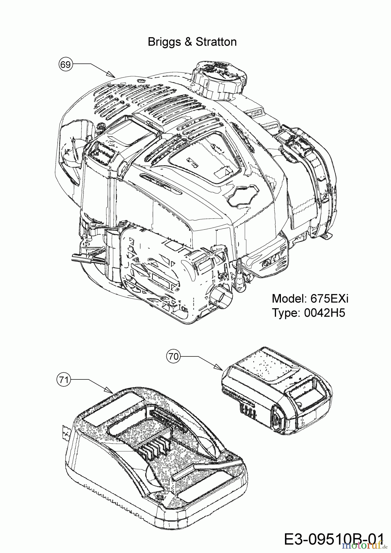  Wolf-Garten Motormäher mit Antrieb A 530 ASPHWIS 12BYPV7E650 (2019) Akku, Laddegerät, Motor Briggs & Stratton