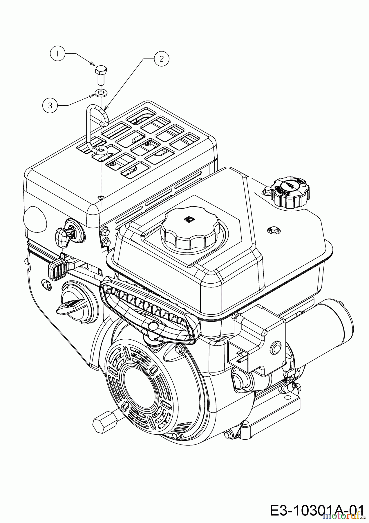  Wolf-Garten Schneefräsen Expert 6170 31AW53TR650  (2014) Kabelführung